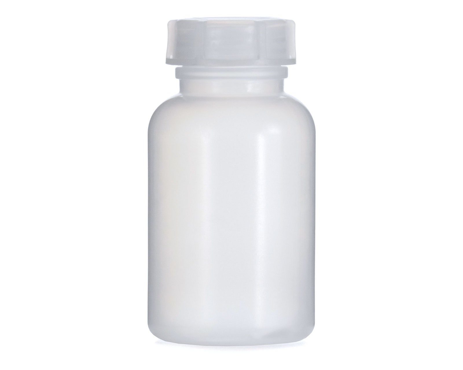 OCTOPUS Kanister 250 ml Weithalsflasche 40 mit G (250 rund, St) Deckel, naturfarben