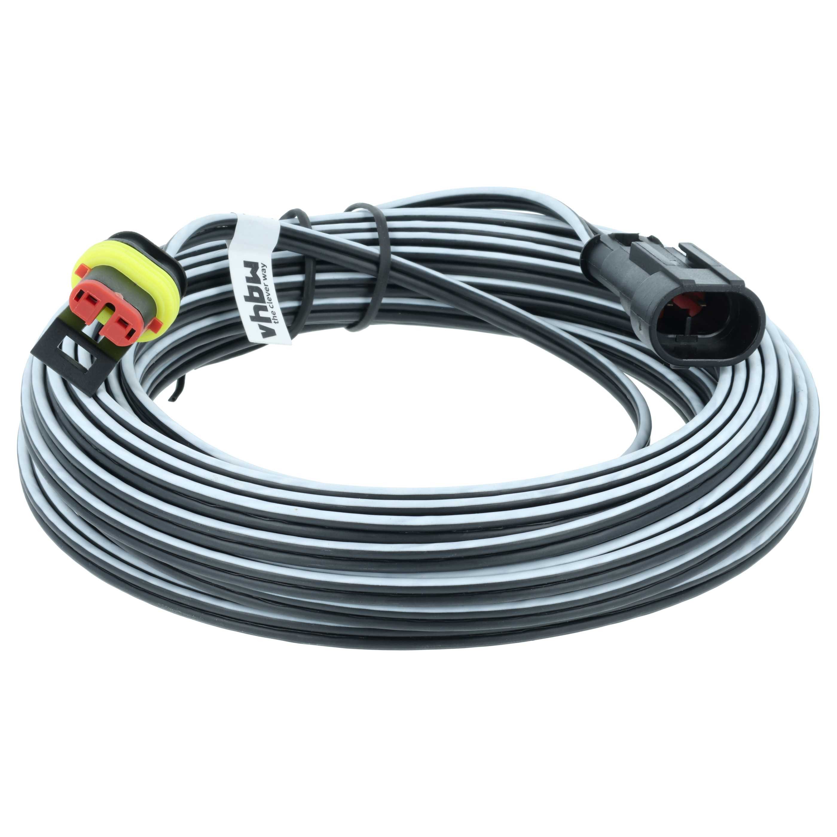 vhbw passend für Husqvarna G2 2006 Rasenmäher Stromkabel, Robustes Trafokabel für Rasenroboter, Rasenmäher, Das Stromkabel