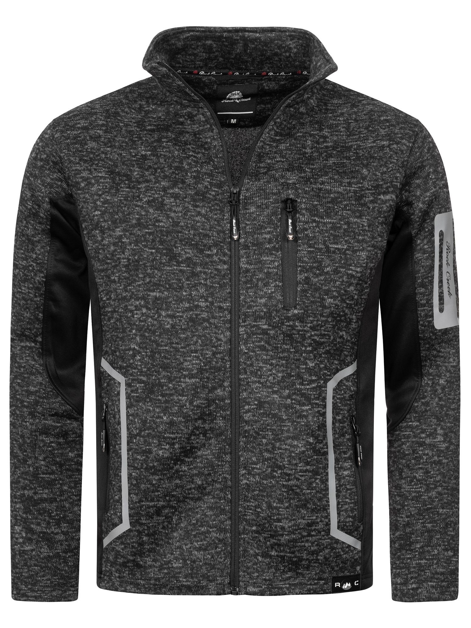 Fleecejacke Herren Fleecejacke Übergangsjacke H-367