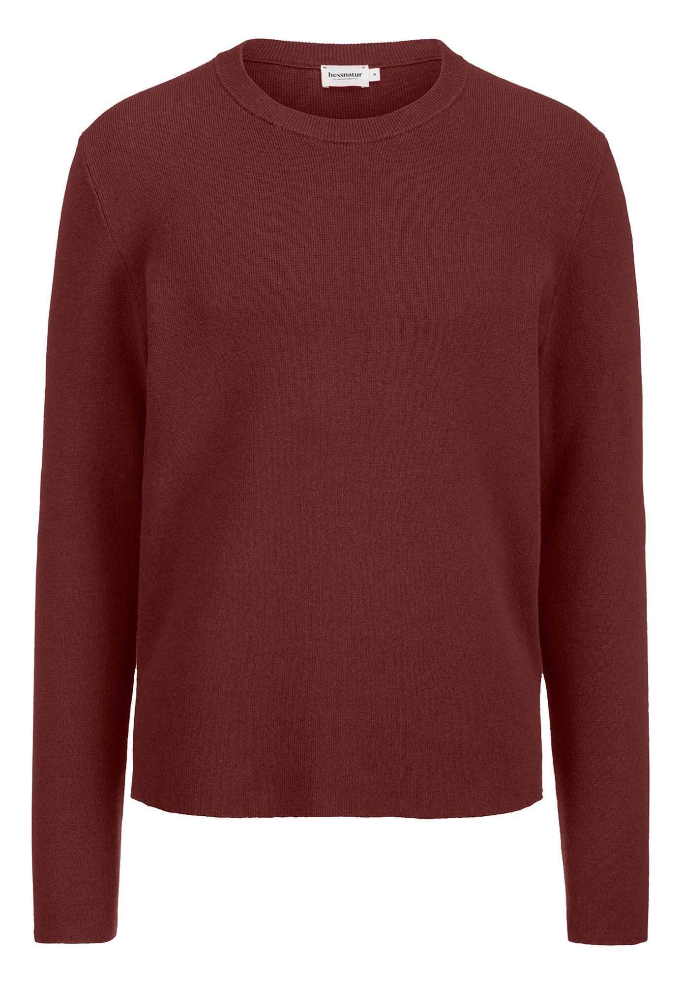 Hessnatur Strickpullover mit Bio-Baumwolle und LENZING™ ECOVERO™ Viskose (1-tlg)