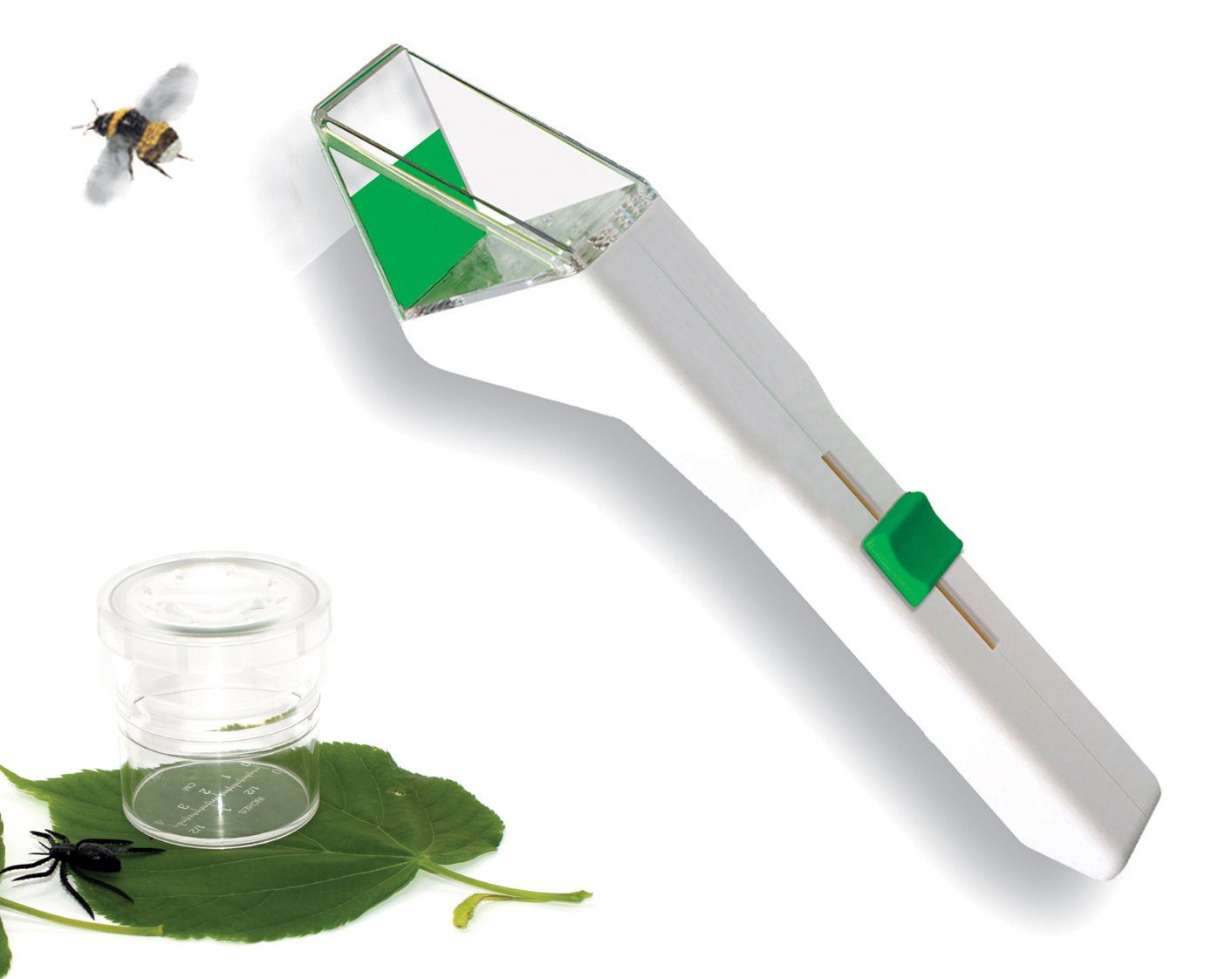 Experimentierkasten Snapy Insektenfaenger mit Becherlupe und Lupenheft