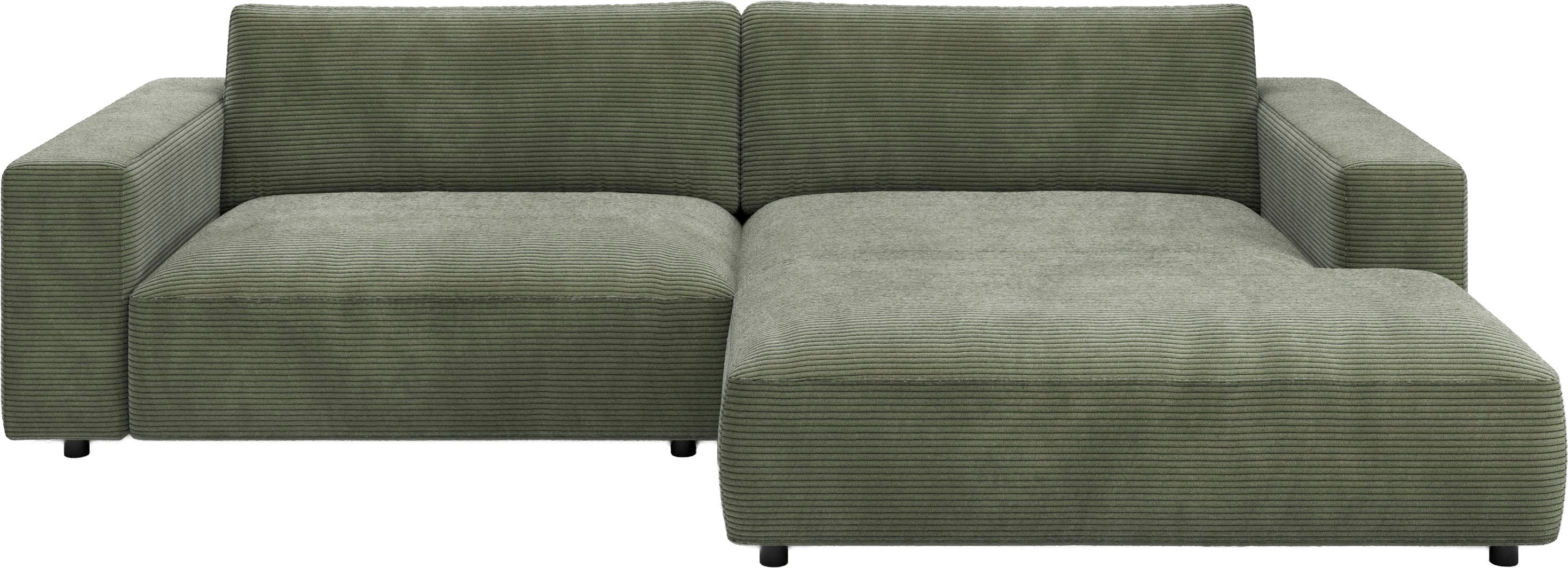 Musterring Ecksofa MR LUCIA, Charakterstarker Lounge-Komfort von Musterring, XXL-Longchair, erstklassige Kammerkissen & zeitloser Look