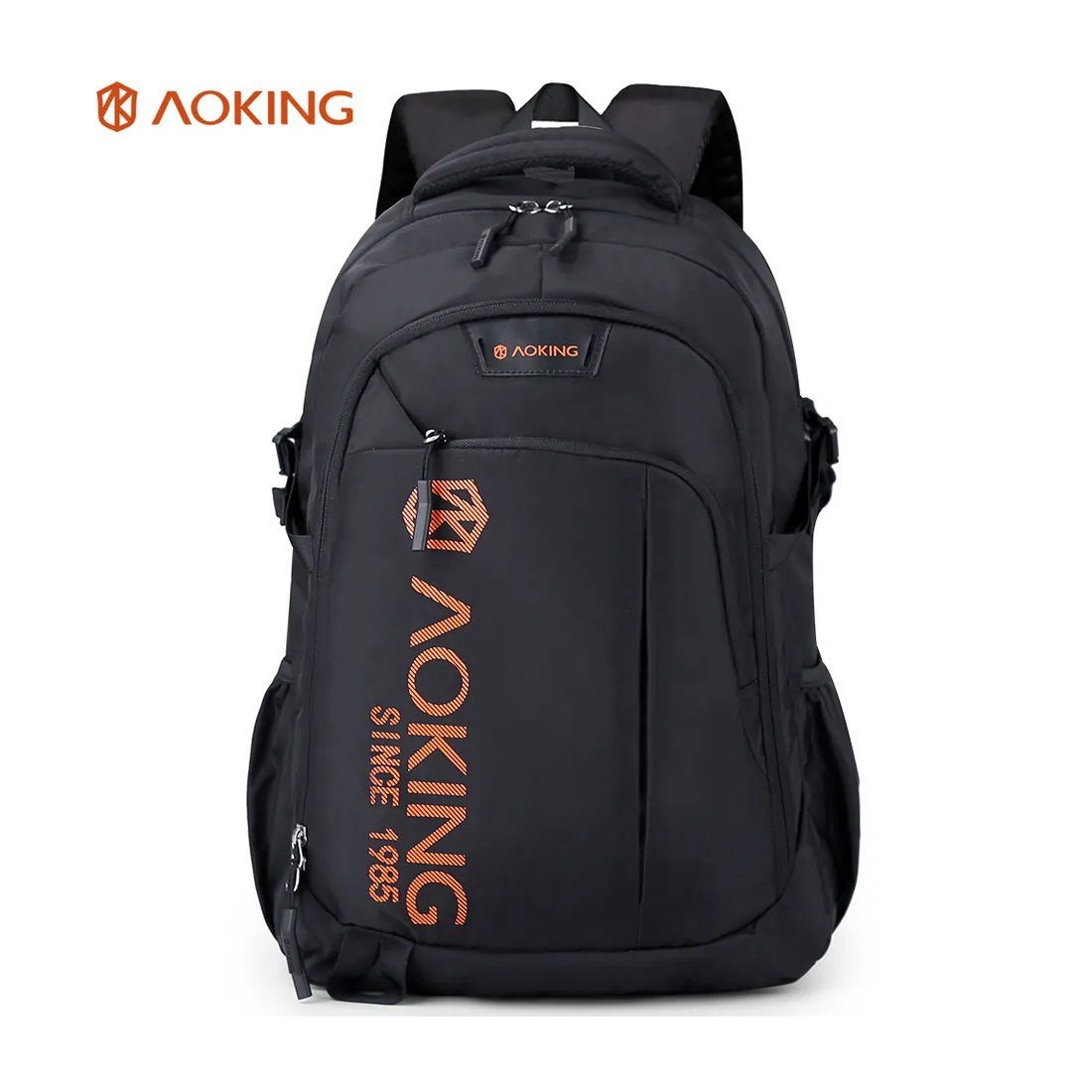 Aoking Freizeitrucksack Rucksack Schulrucksack Sportrucksack Laptoprucksack Tagesrucksack (schwarz), Rucksack (Laptopfach) Freizeit Reise Sport Arbeit Schule Uni