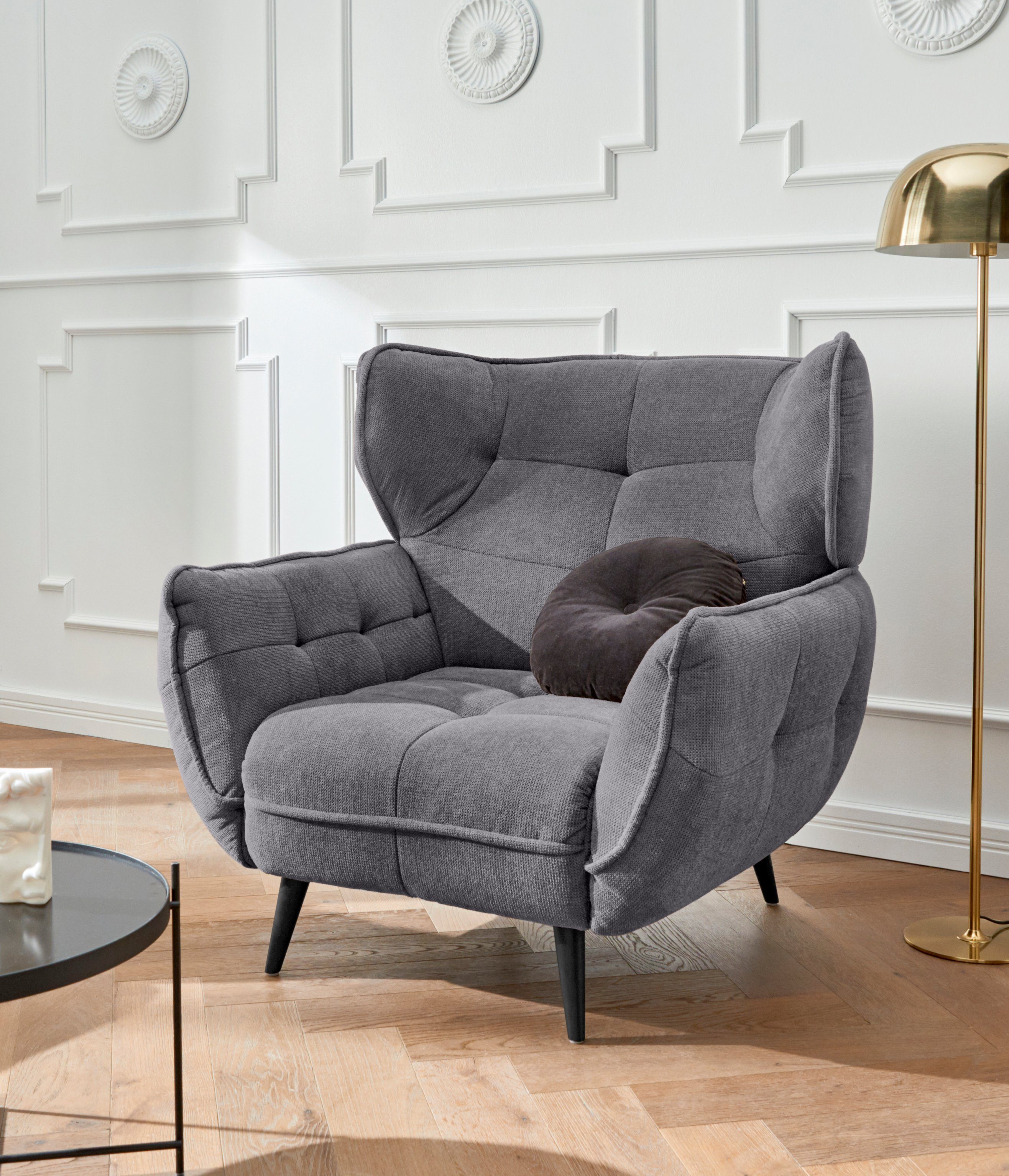 Leonique Sessel Ariana, Stylischer Hochlehner bzw. günstig online kaufen