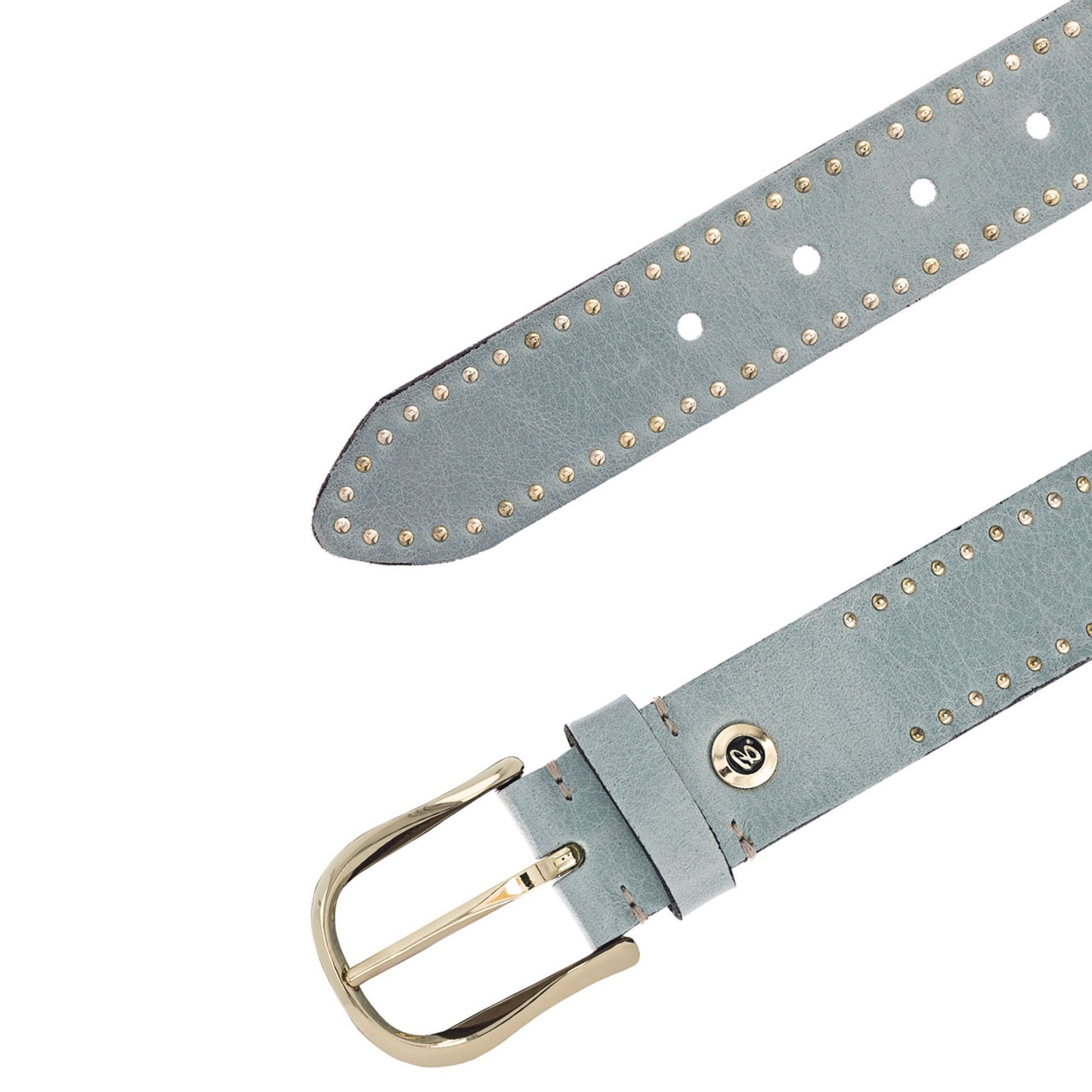 b.belt Ledergürtel Dornschließe günstig online kaufen