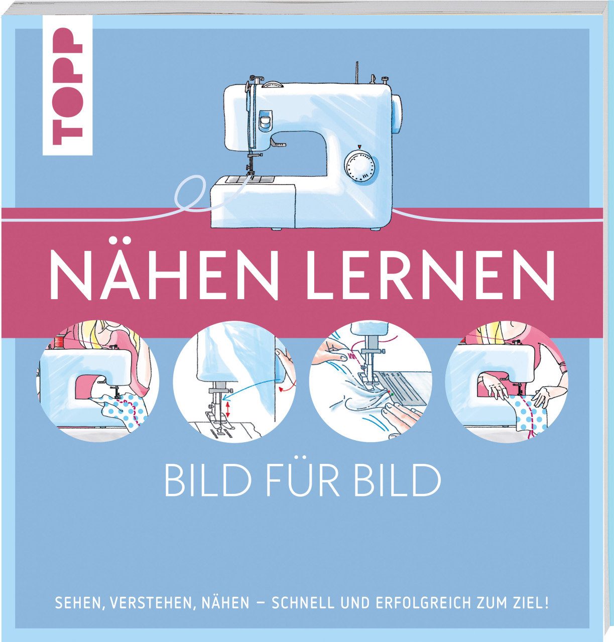 TOPP Kreativ Malbuch Nähen lernen Bild für Bild