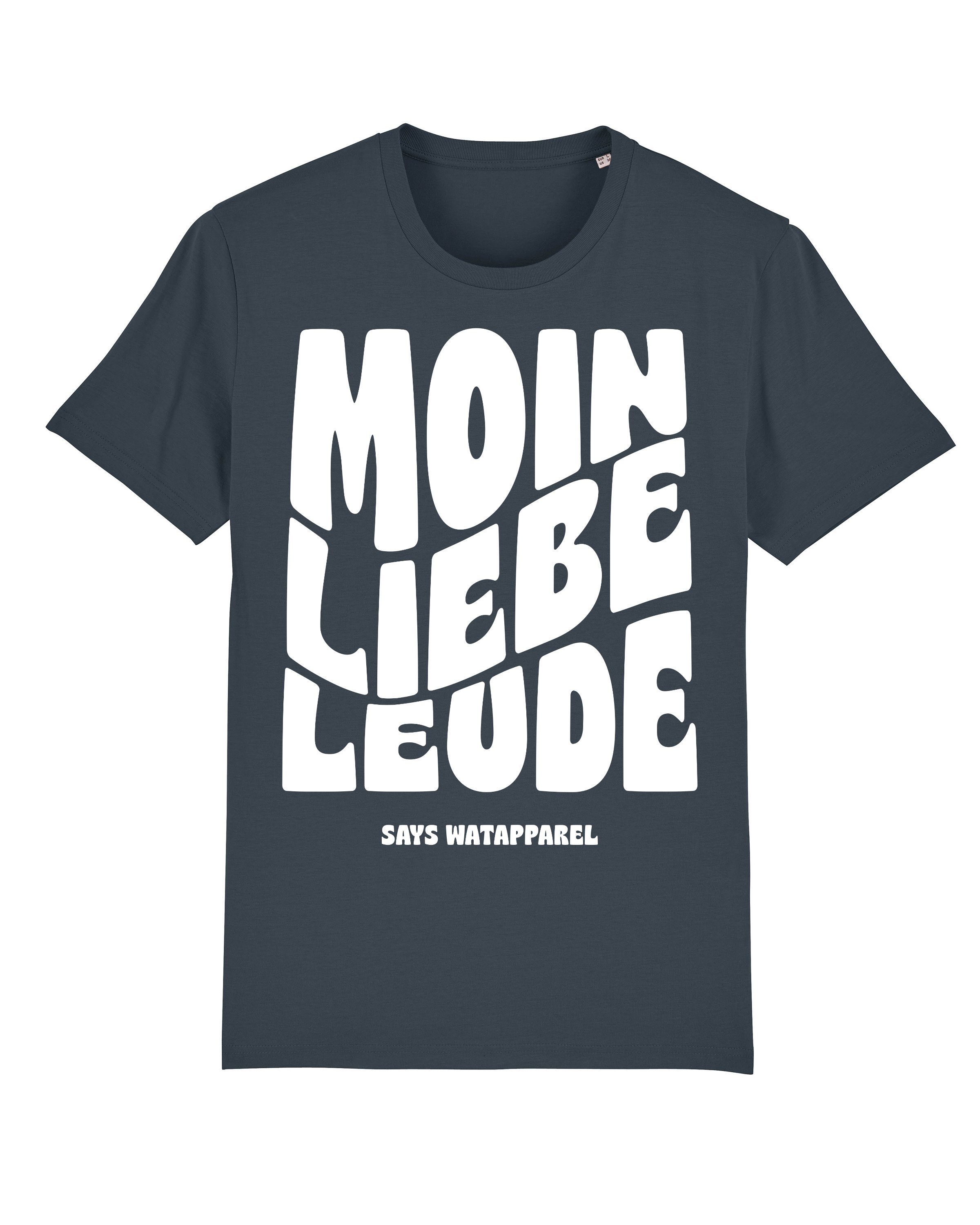 Green Moin Apparel Leude Print-Shirt Go liebe wat? (1-tlg)