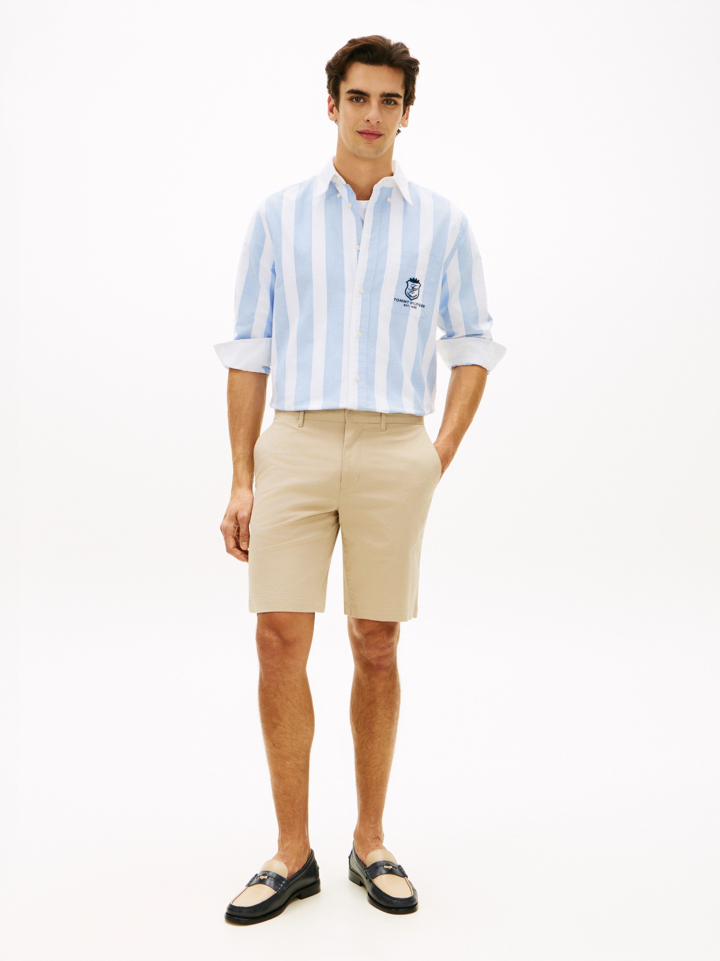 Tommy Hilfiger Chinoshorts DENTON gerade Form, schlichtes Design