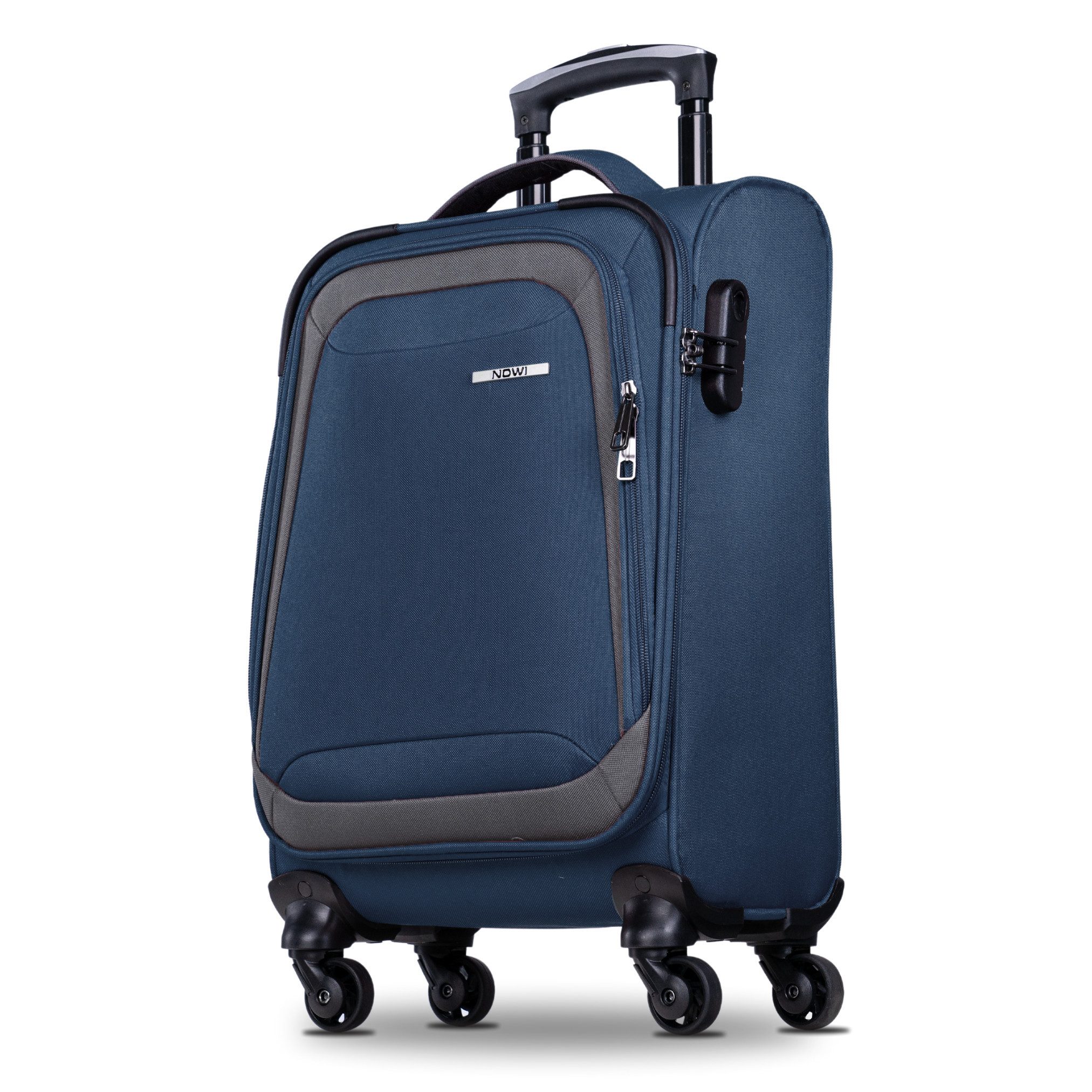 NOWI Trolley Koffer Weichschalenkoffer mit Rollen günstig online kaufen