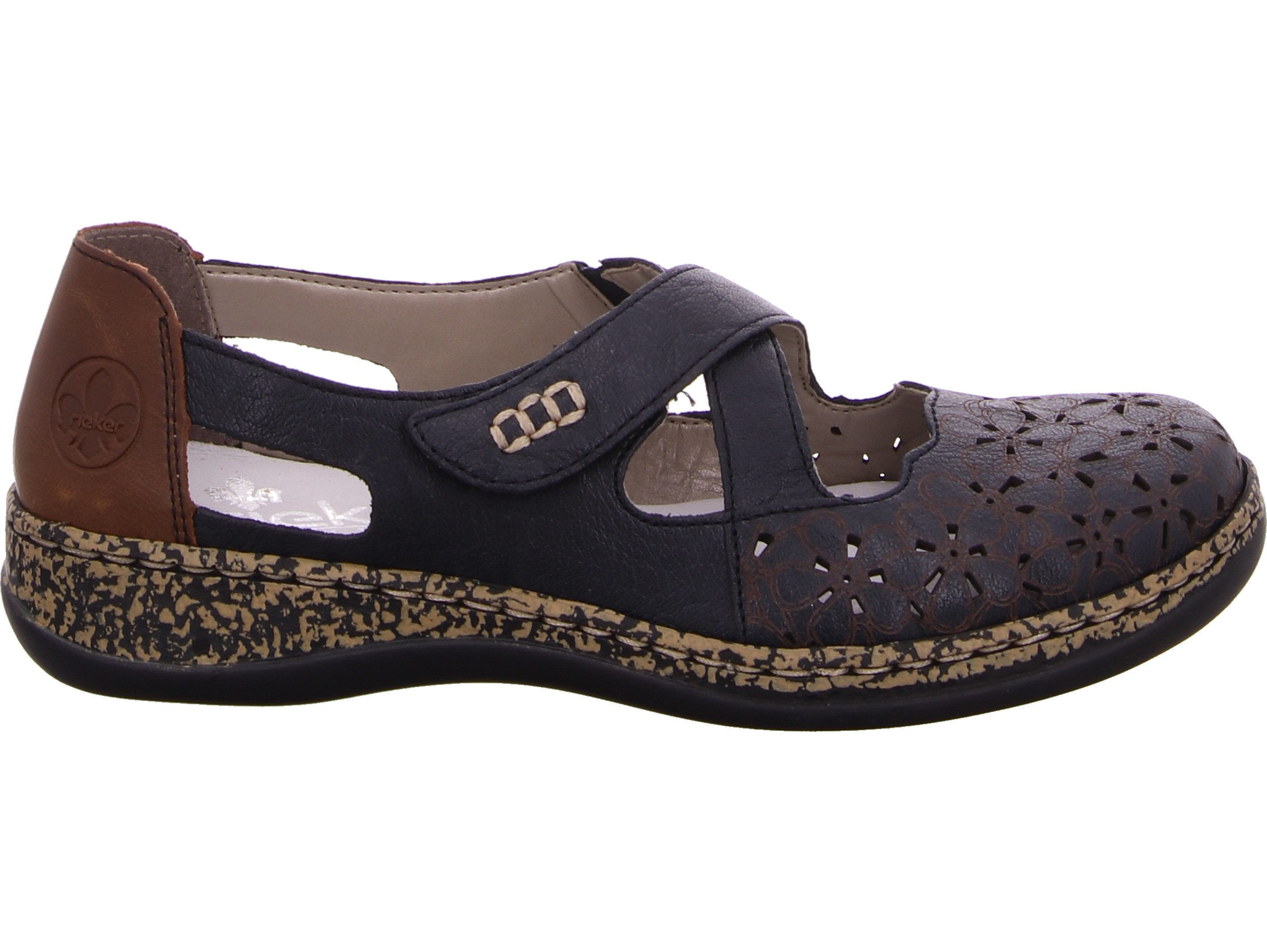 Rieker Slipper echtes Leder günstig online kaufen