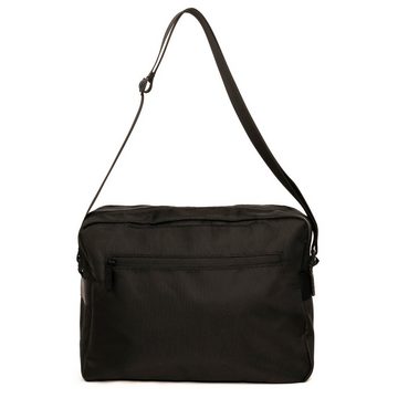 Head Schultertasche Head Messenger Bag Schultertasche (Messenger Bag), Messenger Bag, Schultertasche Recycled Polyester, schwarz ca. 26cm ho