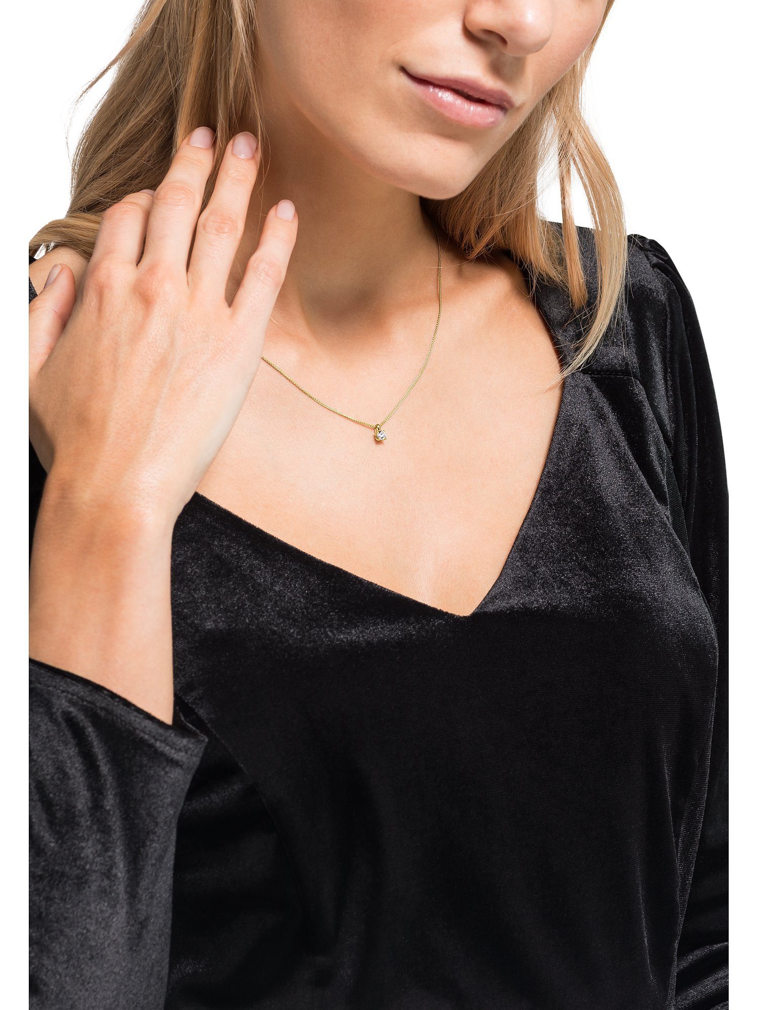 CHRIST Collier CHRIST Damen-Kette 1 Diam...