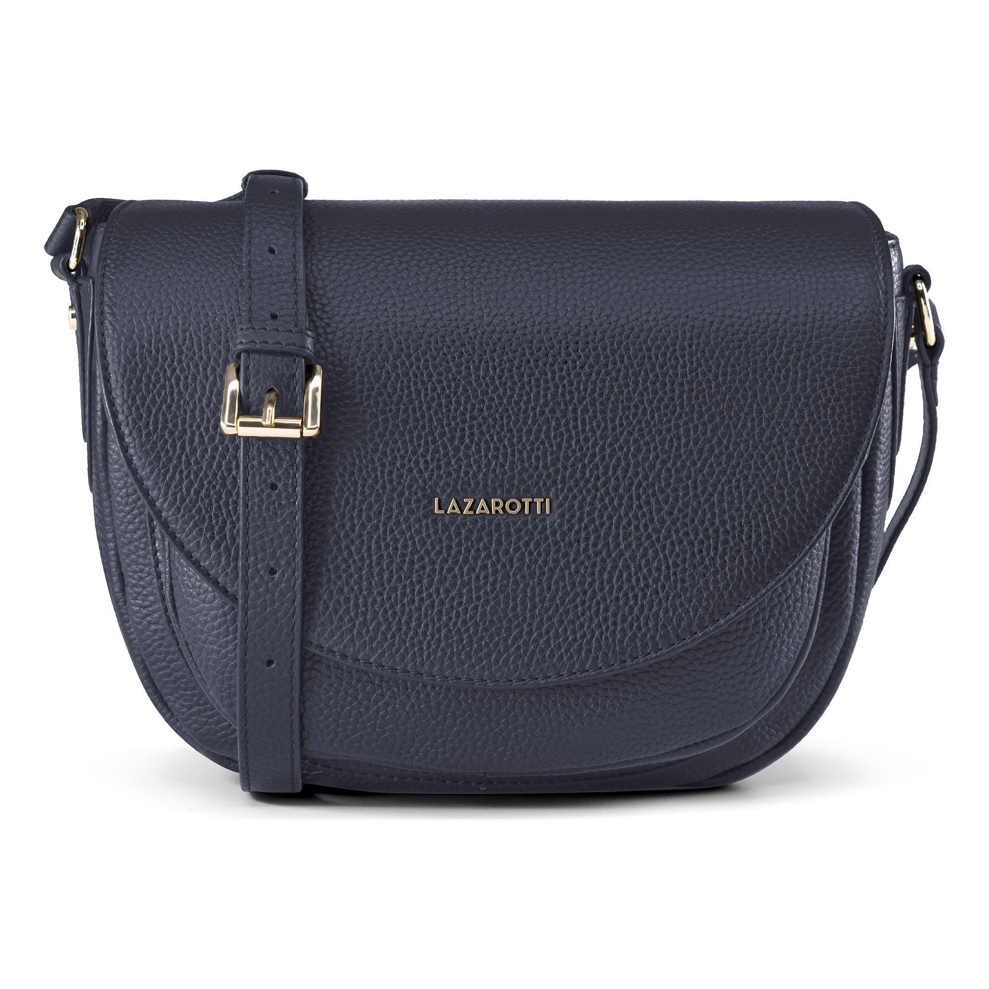 Lazarotti Umhängetasche Bologna Leather, Leder
