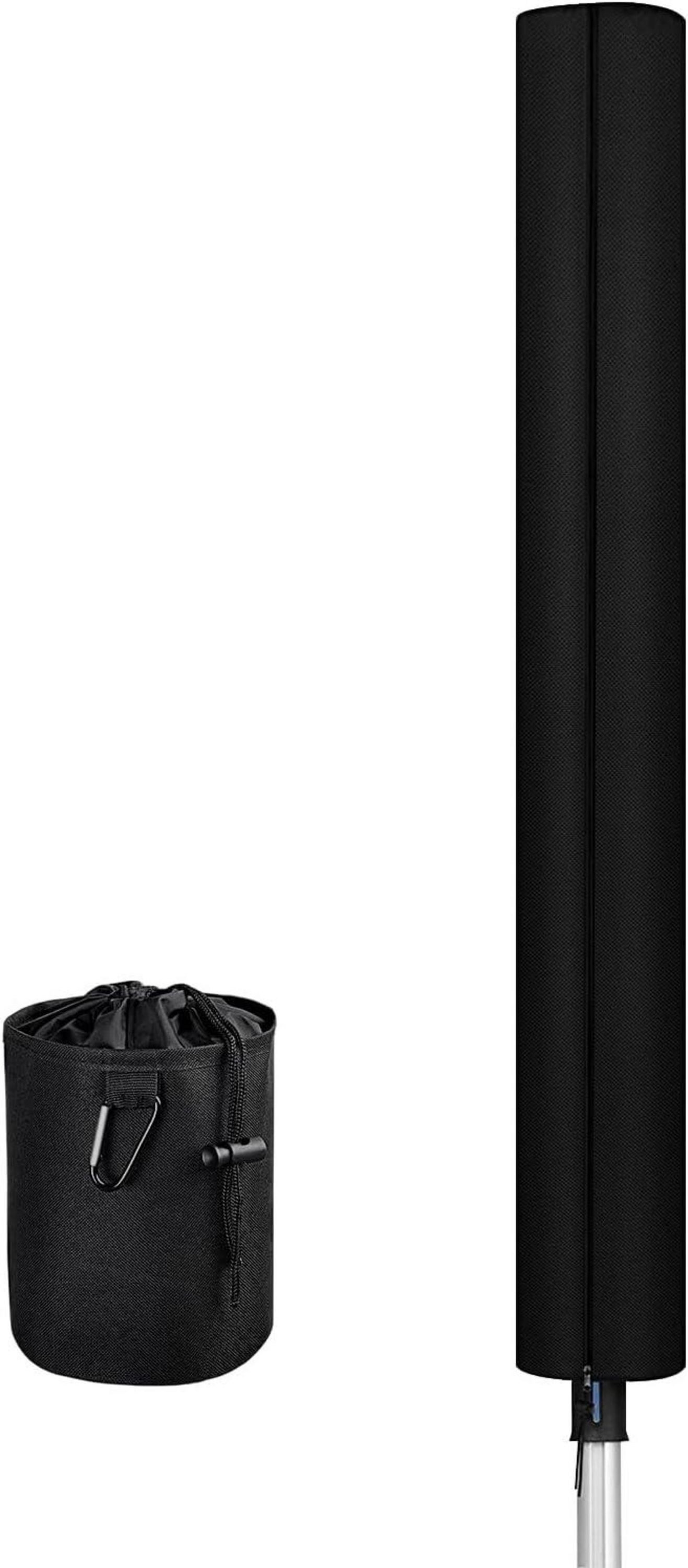 LuxusKollektion Wäschespinne-Schutzhülle Wäschespinne Abdeckung Winterfest 420D Oxford Gewebe Anti-UV 165xØ16cm