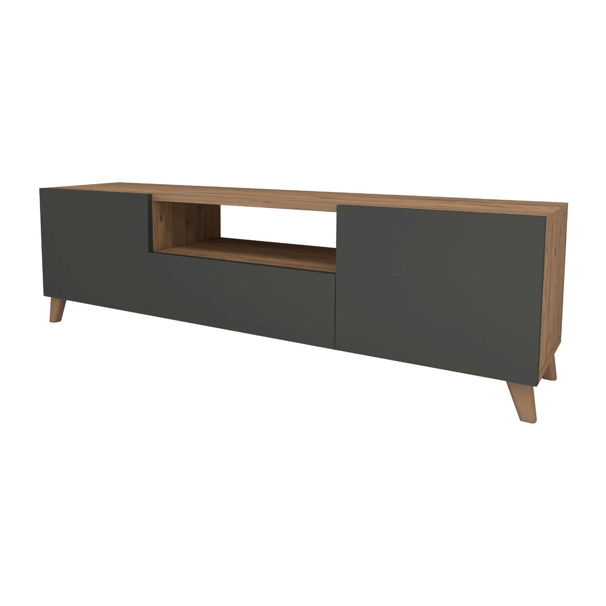 en.casa TV-Schrank »Torsby« TV Lowboard mit günstig online kaufen