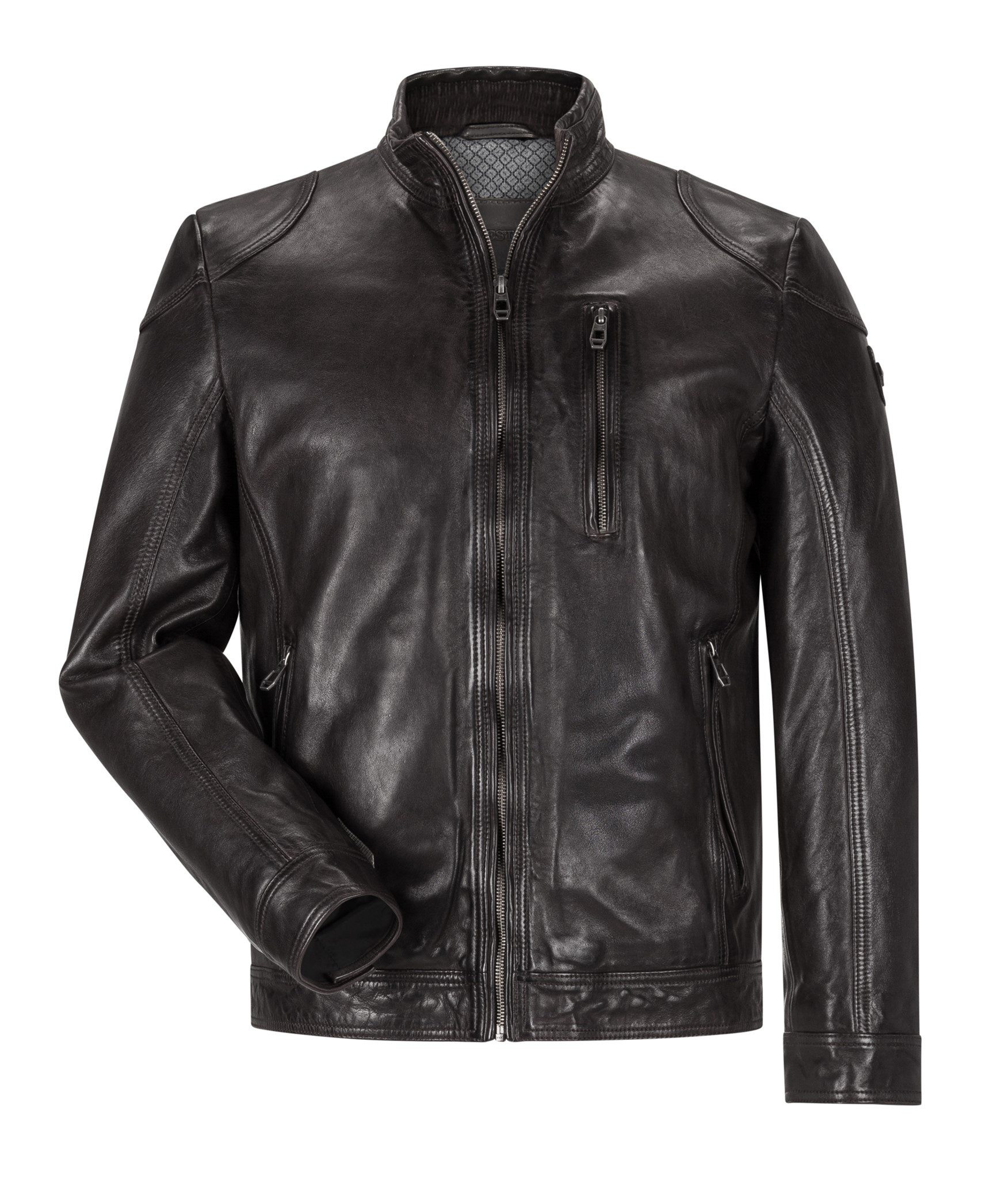 Milestone Lederjacke MSPepino leicht gefüttert mit günstig online kaufen