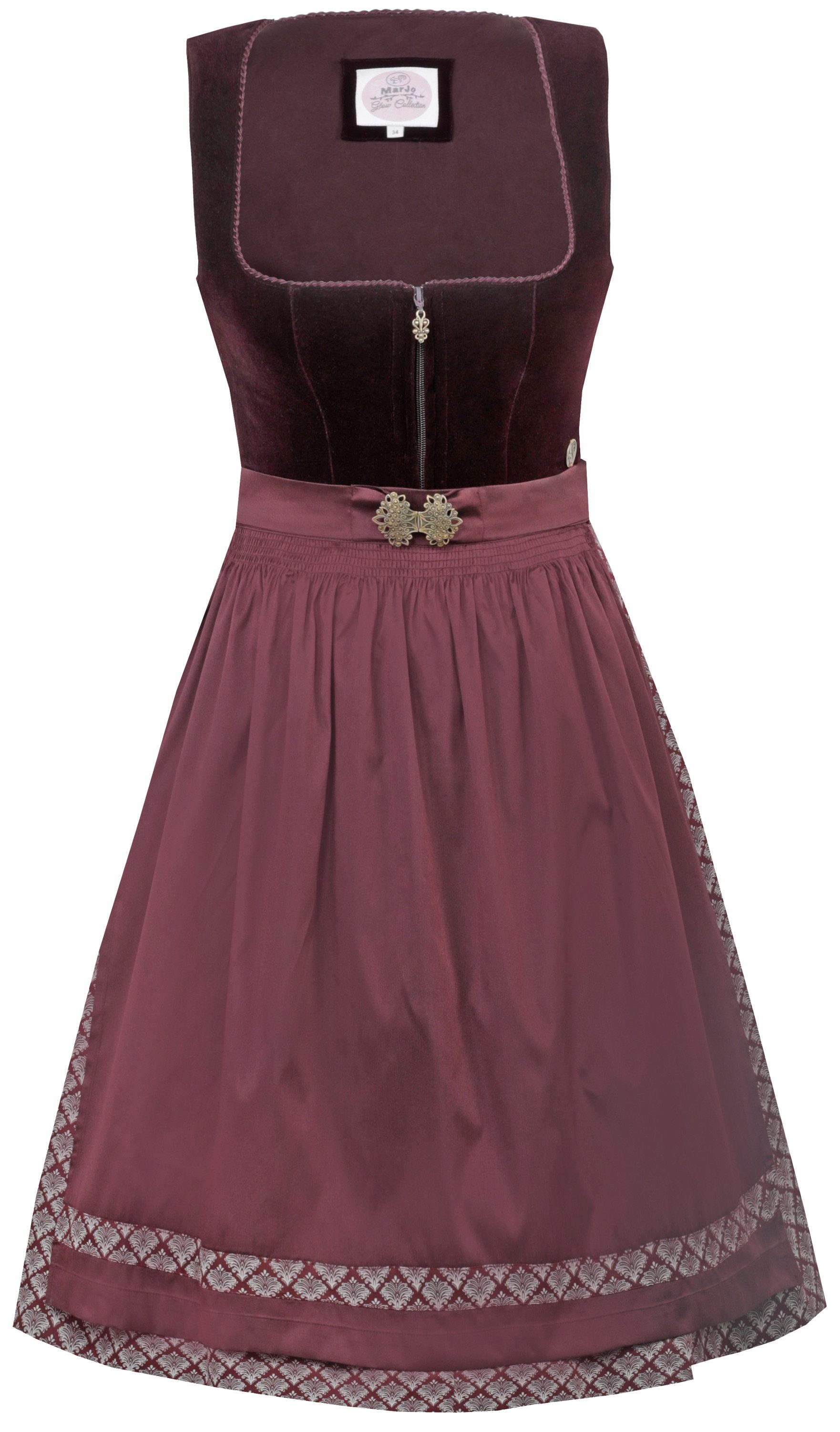 MarJo Dirndl Dirndl Amorbach - Mahagoni günstig online kaufen