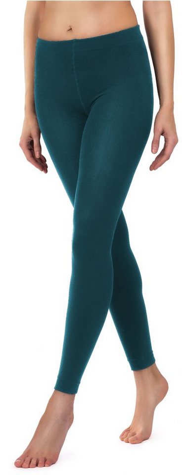 Merry Style Leggings Damen Thermo Leggings mit Innenfleece 24550 gefüttert  Extra Warm (1-tlg) elastischer Bund