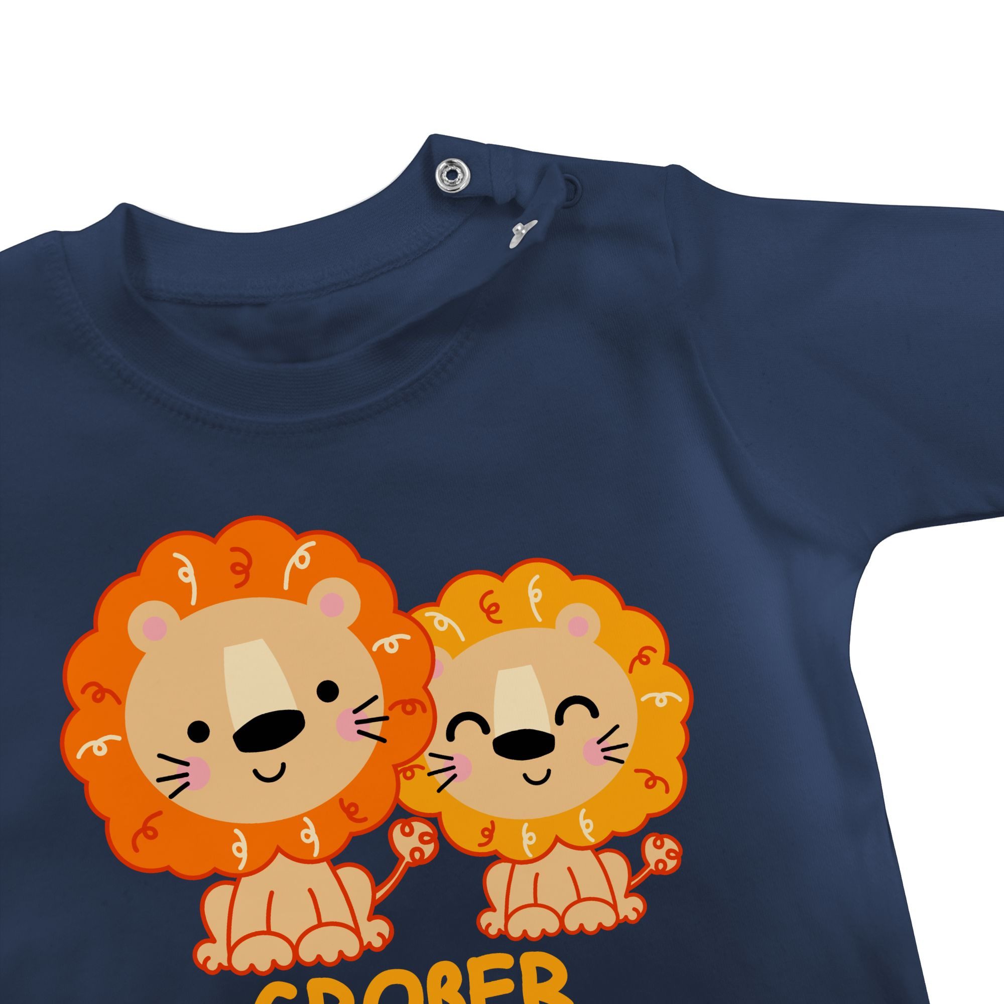 T-Shirt Großer Bruder 2025 mit Löwen