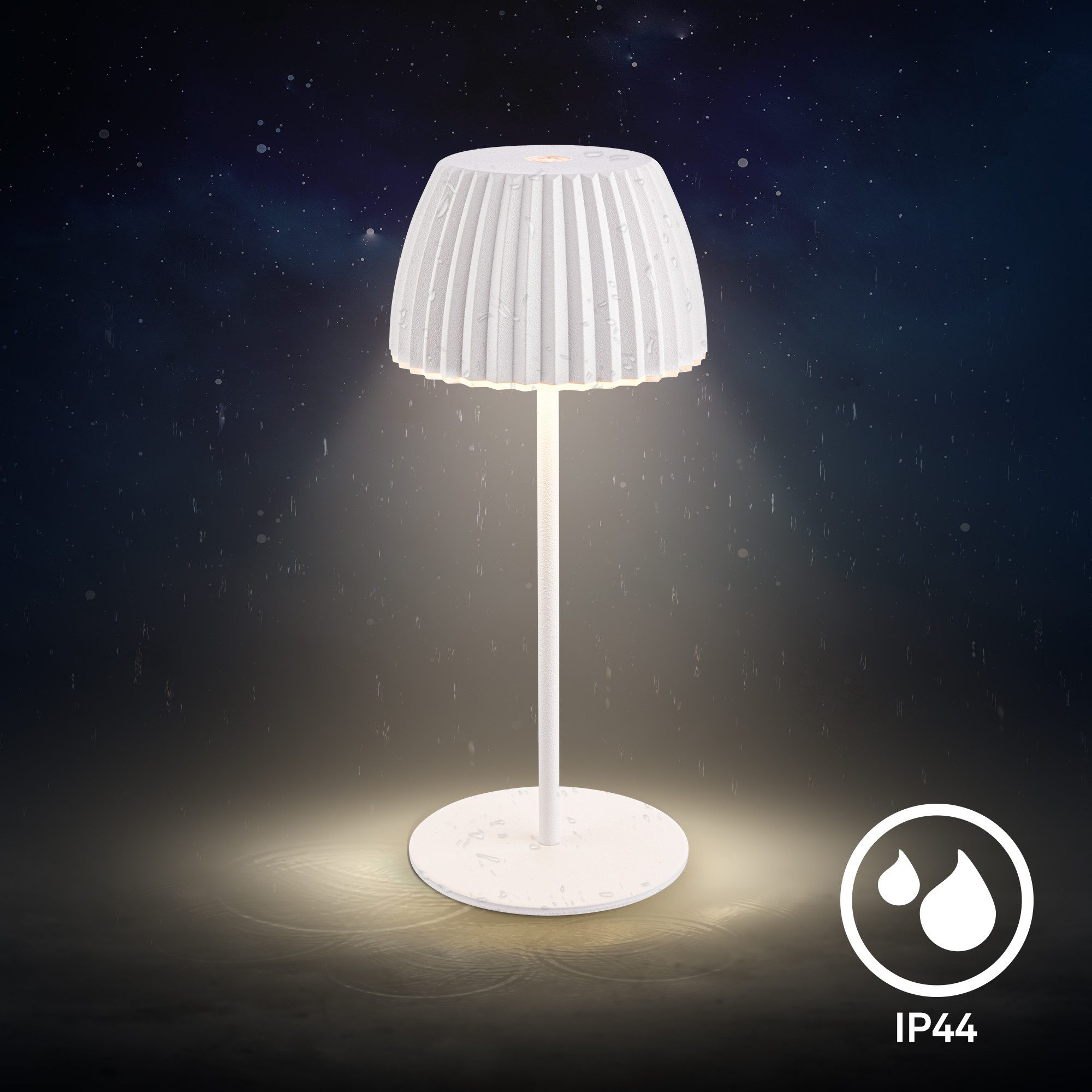 Briloner Leuchten LED Tischleuchte Akku LED Tischleuchte, LED fest integriert – Bild 5 von 5