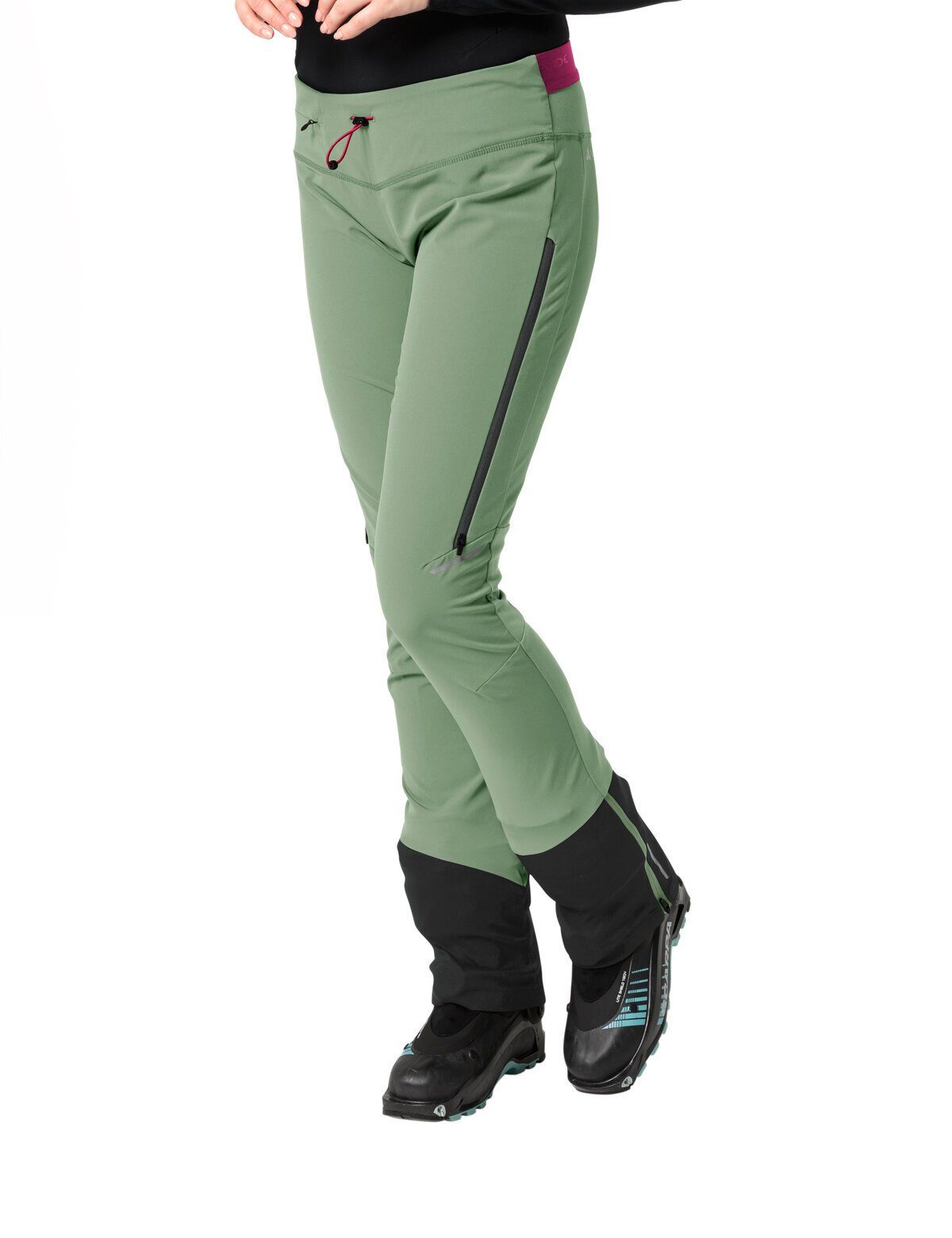 Larice III willow Pants (1-tlg) Light Funktionshose green Women's VAUDE