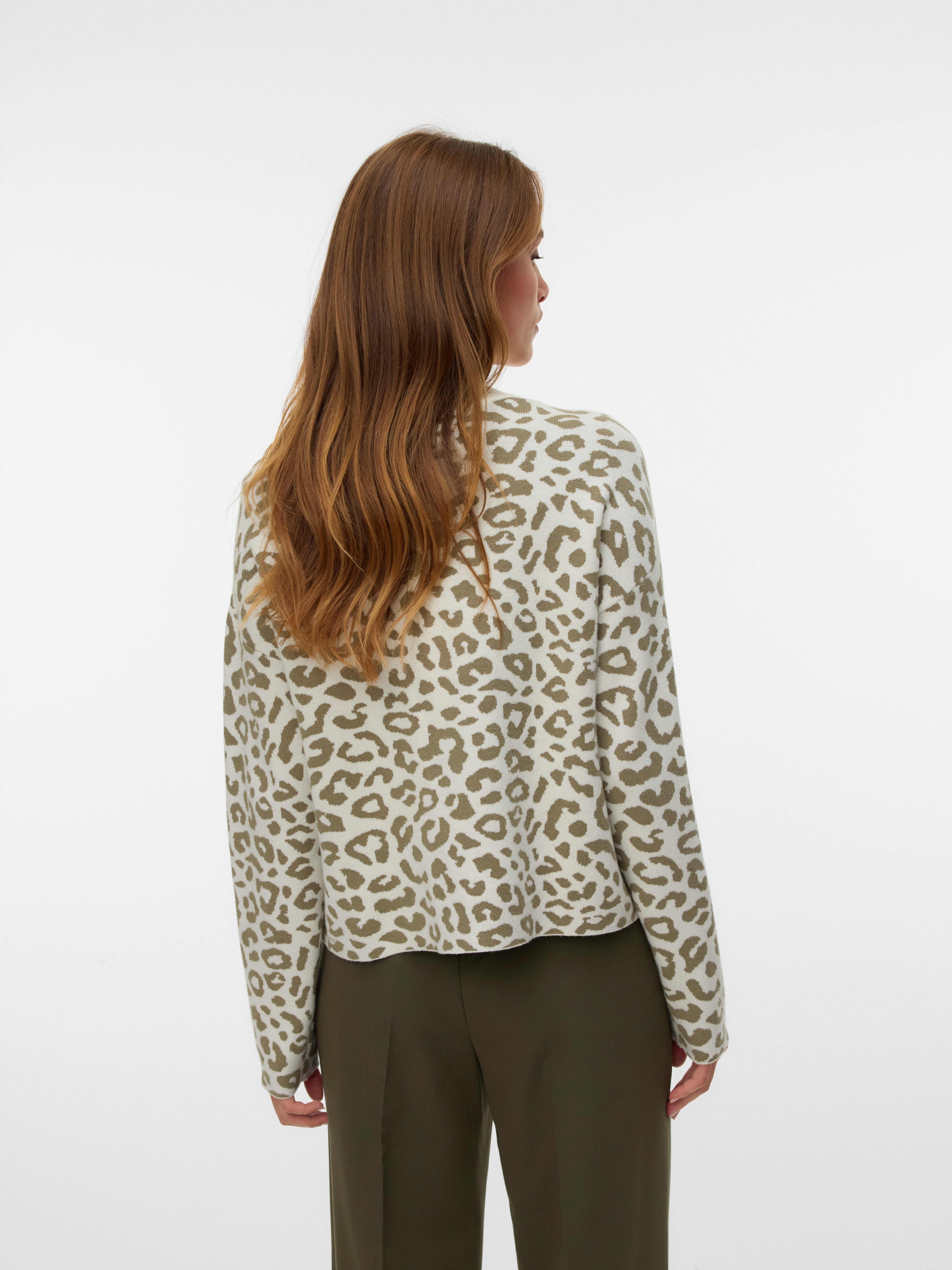 Vero Moda Strickpullover VMTRES BIEN LS O-NECK PULLOVER günstig online kaufen