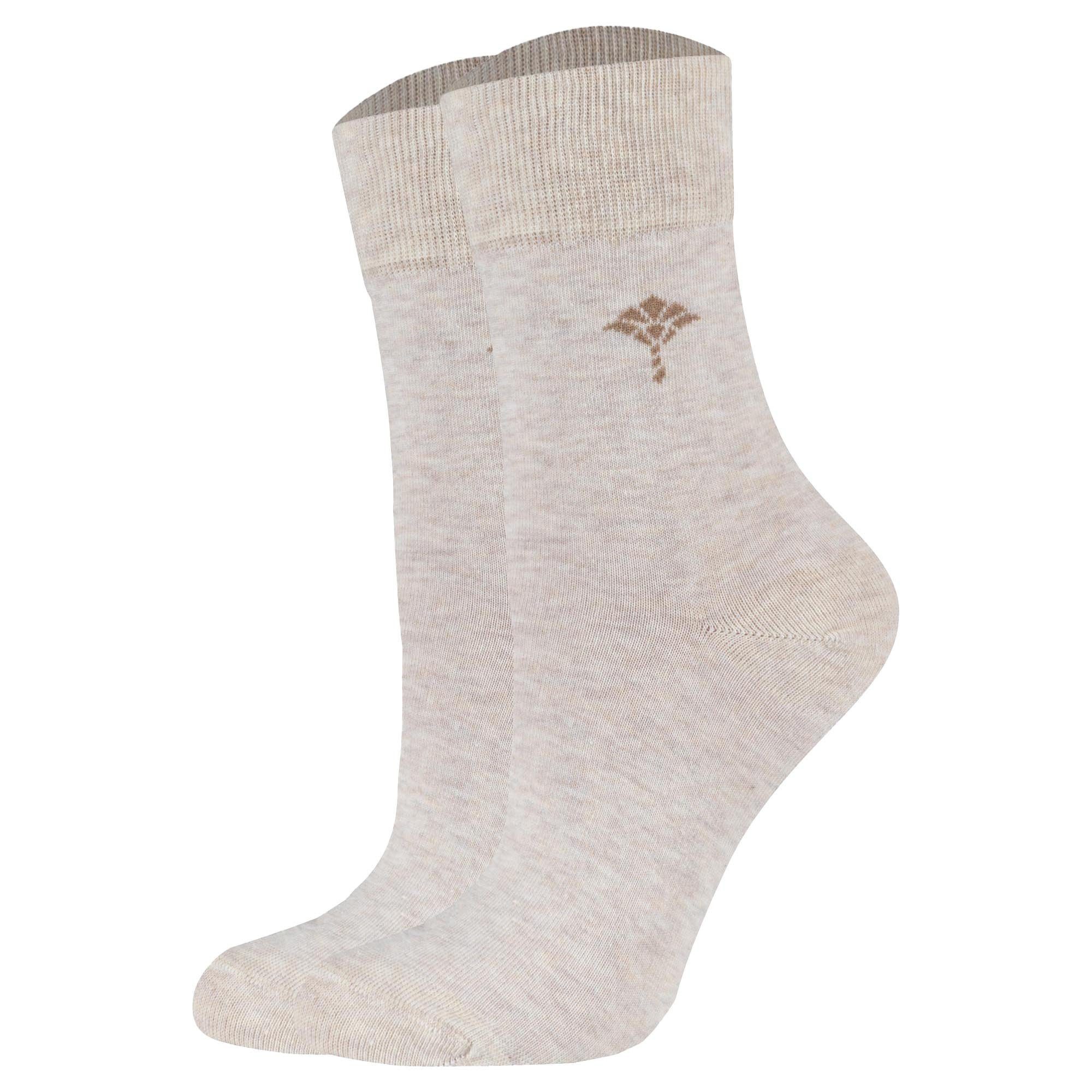 Kurzsocken Damen Socken 2er Pack Baumwolle