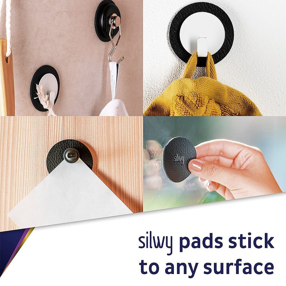 Organizer Silwy Magnet-Haken CLEVER WHITE