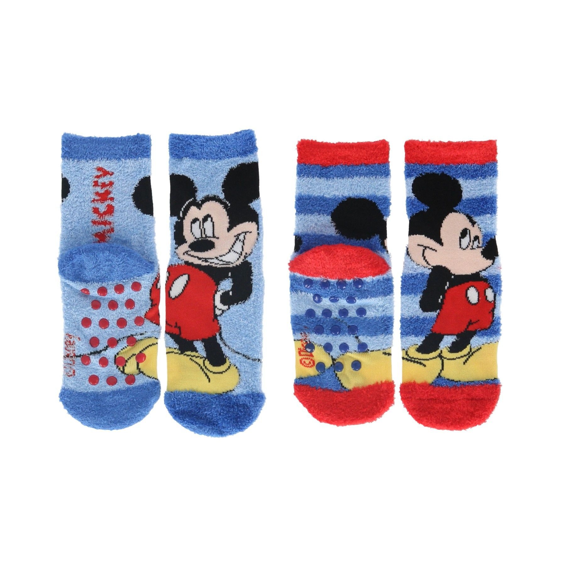 Disney Mickey Mouse Носки Kinder Носки 2er-Pack Flauschige Kuschelsocken
