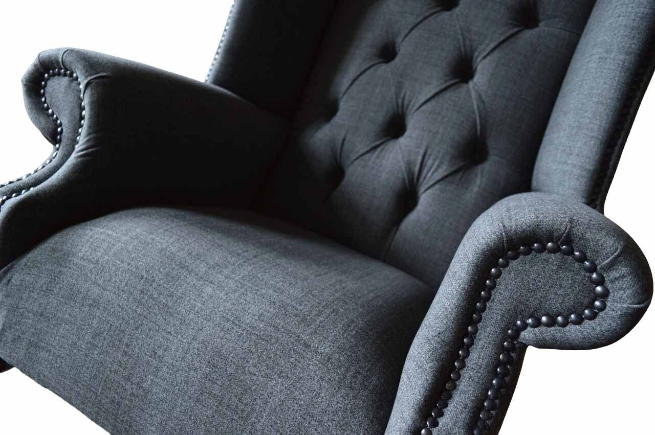 Luxus Made Europe Ohrensessel Neu, Chesterfield JVmoebel Möbel Einsitzer Couch Möbel In Sessel Ohrensessel