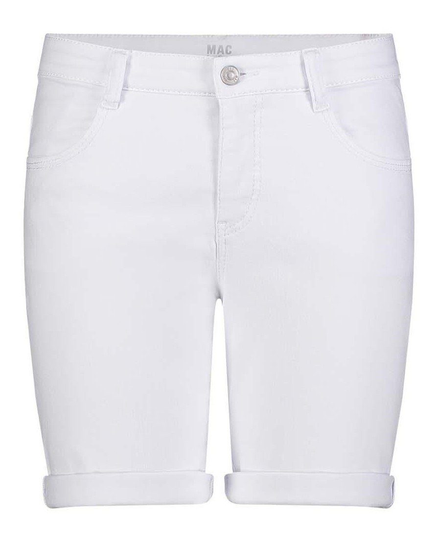 MAC Stretch-Jeans MAC SHORTY white denim günstig online kaufen