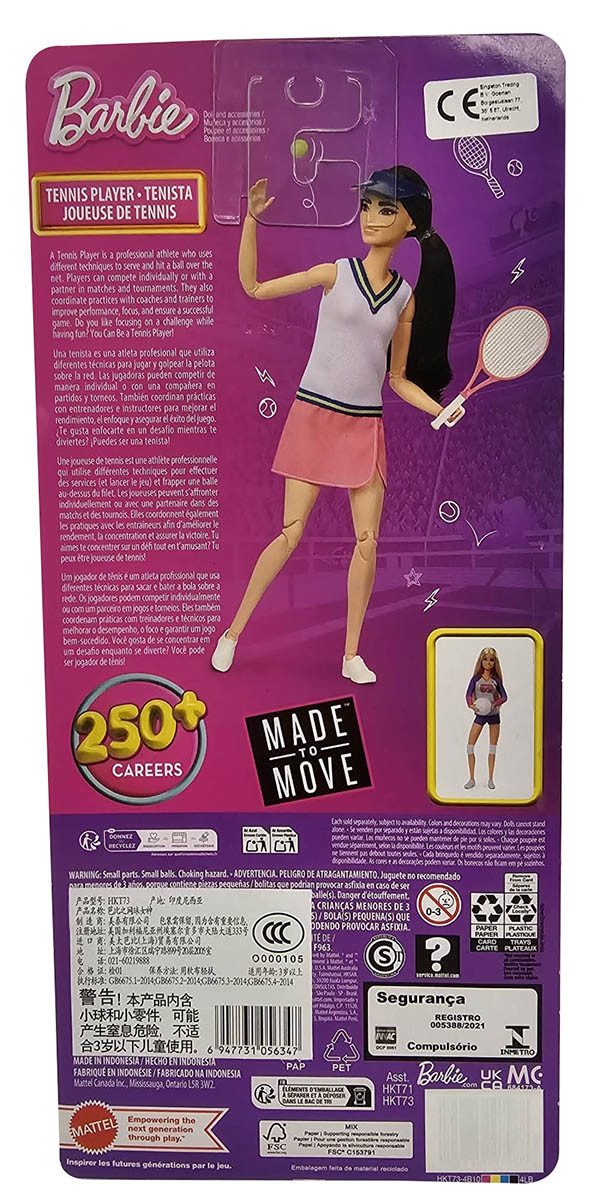 Barbie Stehpuppe Barbie Made to Move günstig online kaufen