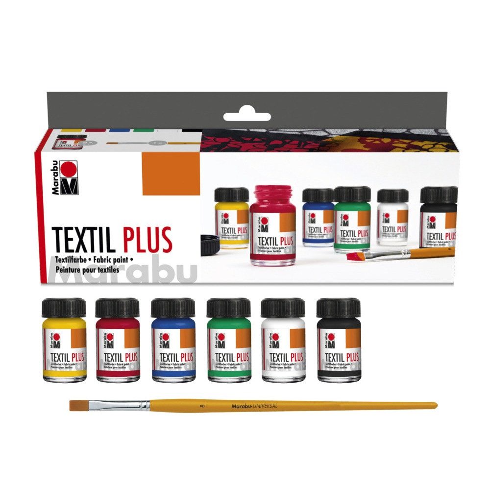 Marabu Textilmarker Marabu Textil plus Starter Set