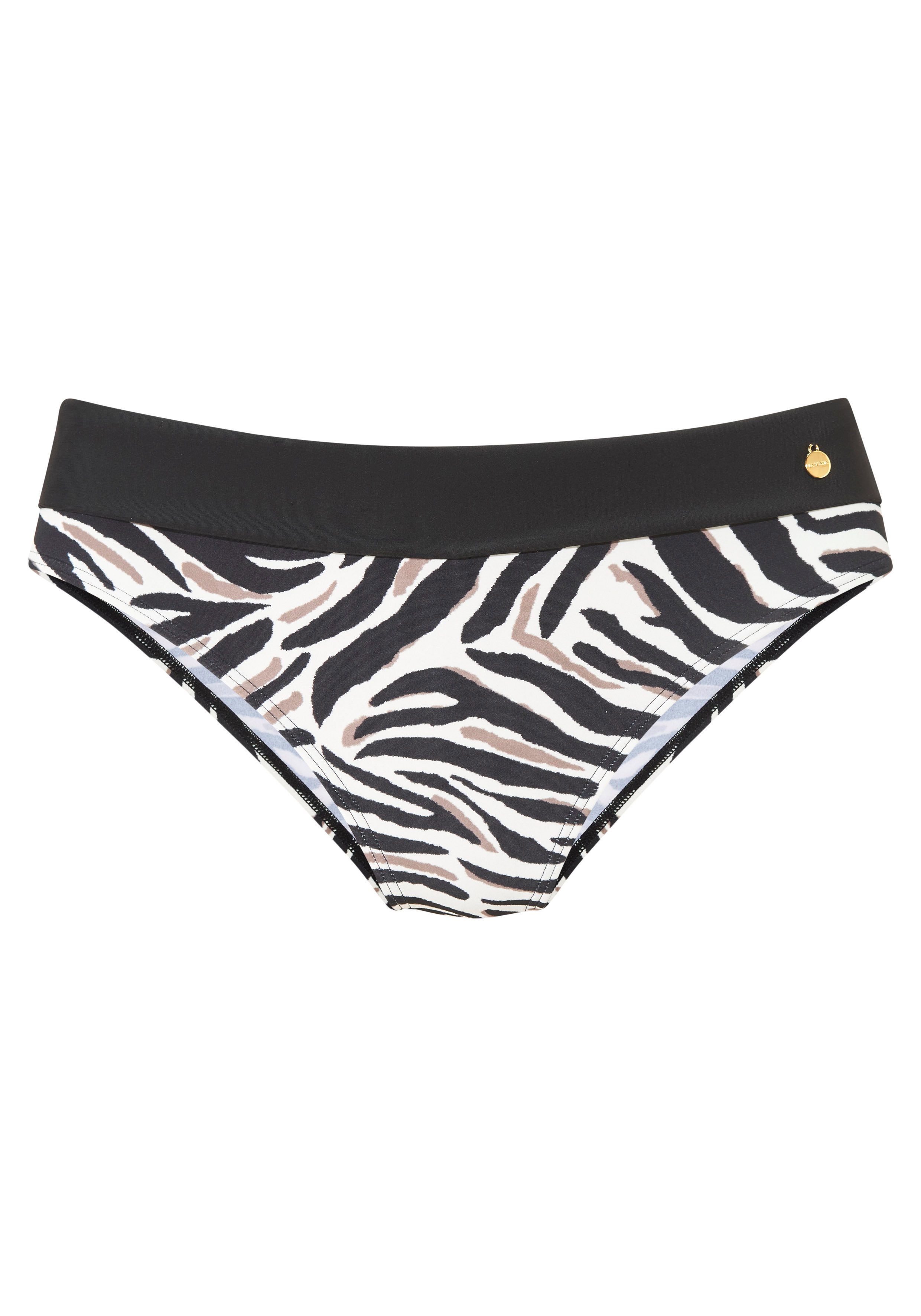 LASCANA Bikini-Hose Debbie mit abstraktem Animal-Print. Reduzierter Preis € 29,99. Unverbindliche Preisempfehlung € 34,99