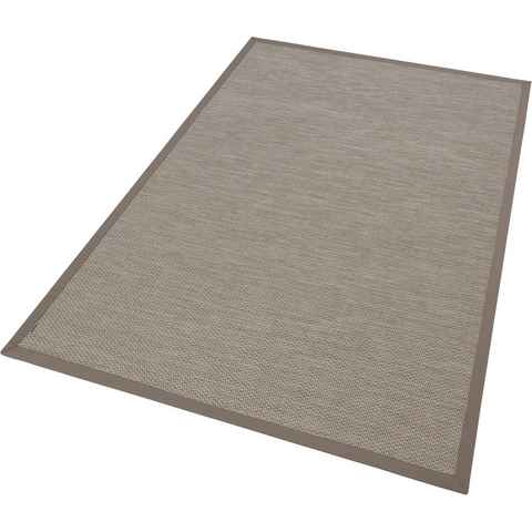 Teppich Naturino Color, Dekowe, rechteckig, Höhe: 7 mm, Flachgewebe, Sisal-Optik, mit Bordüre, In- und Outdoor geeignet