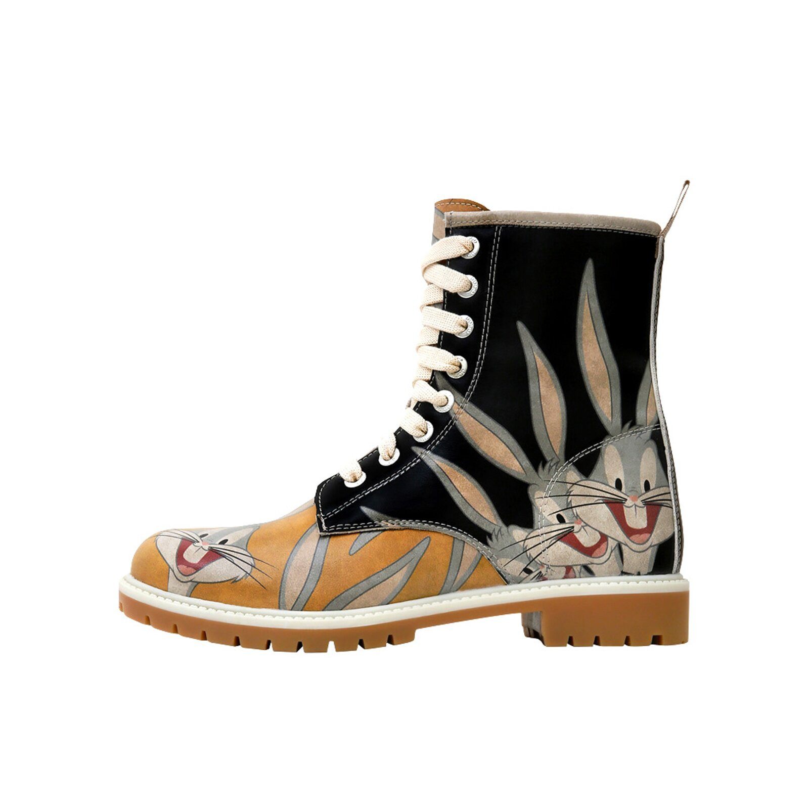 DOGO Long Boots Schnürstiefel Double Trouble Damen Stiefeletten Schnürboots Handgefertigt