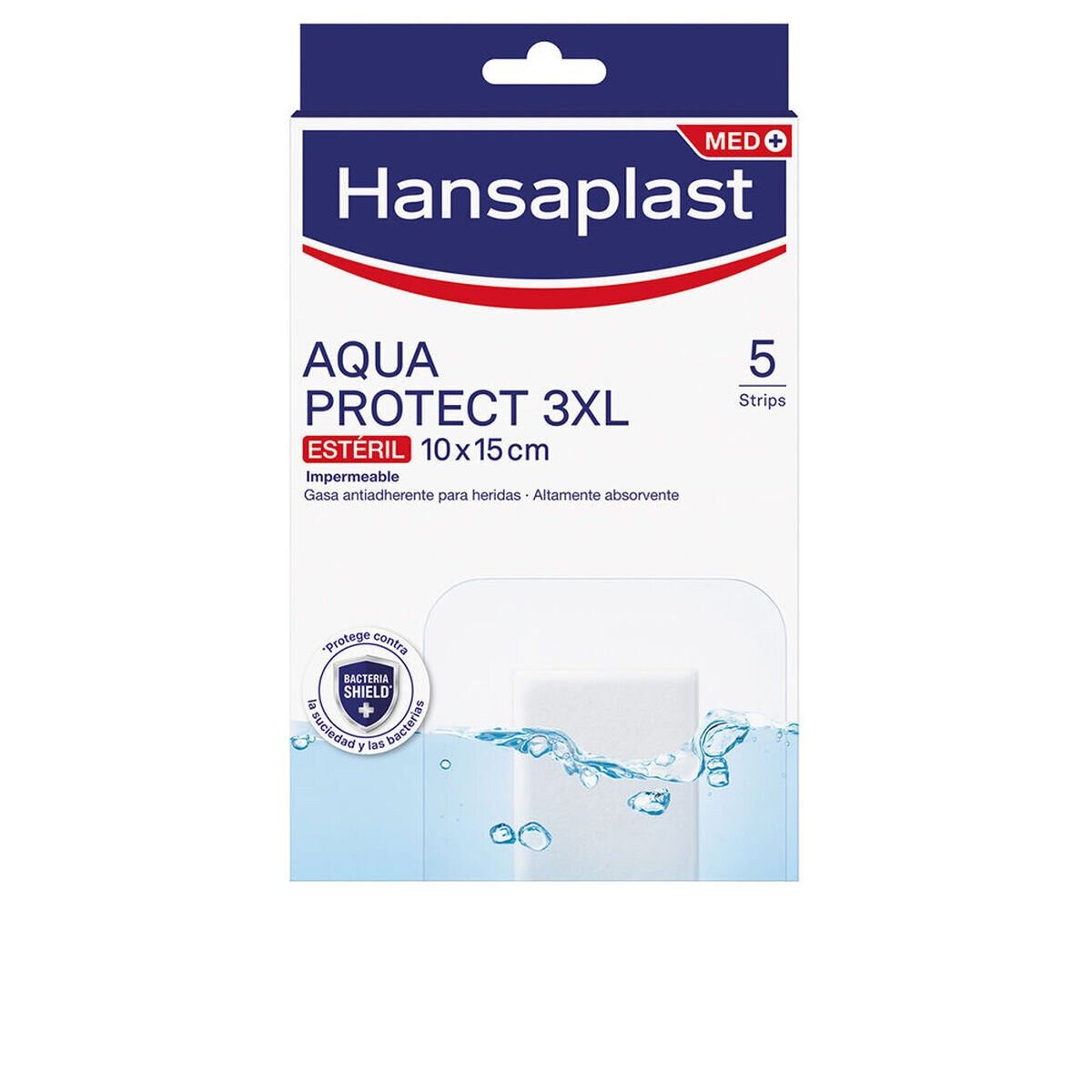 Hansaplast Wundpflaster HP AQUA PROTECT 3XL Kissen