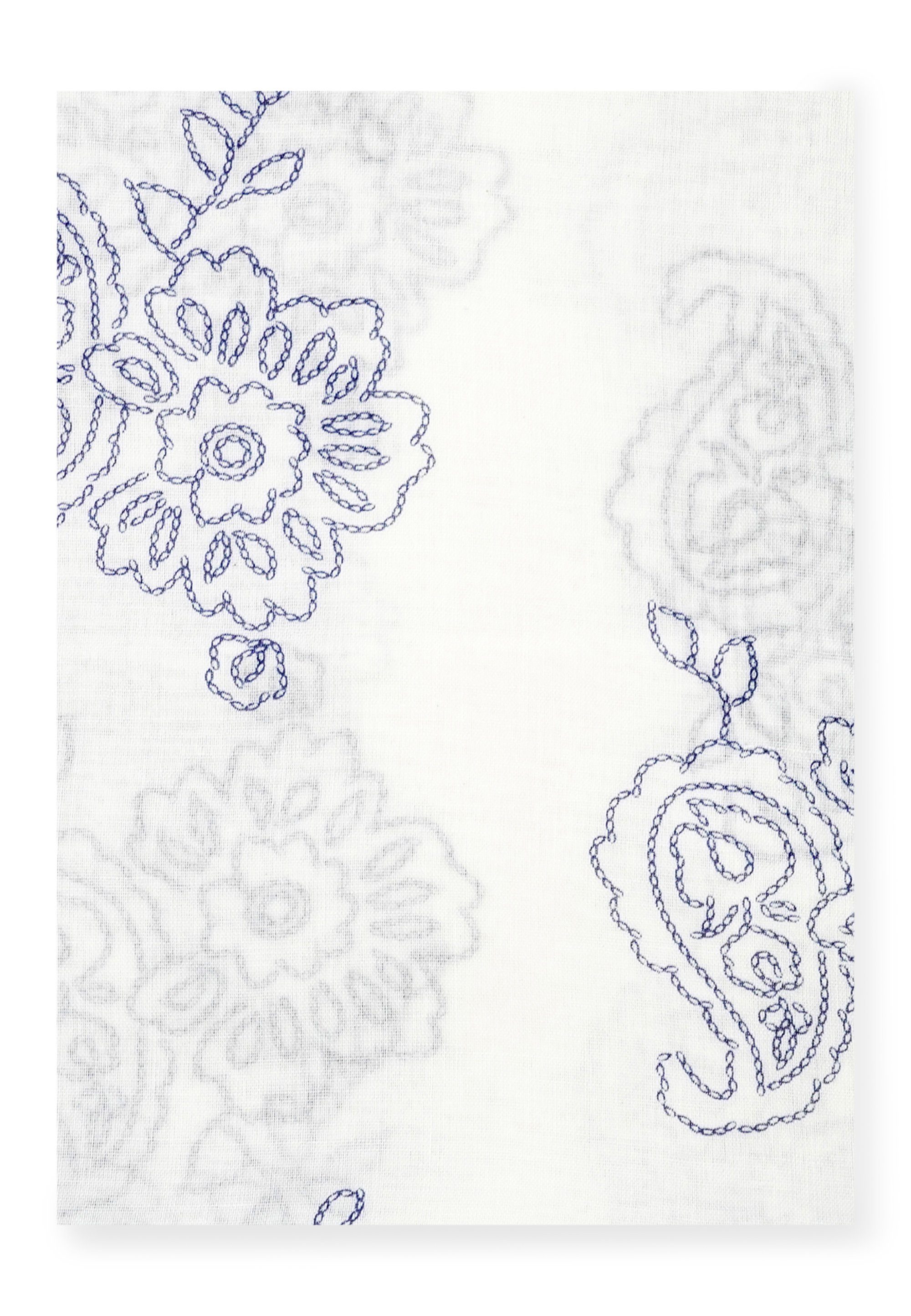 Harpa Modeschal PORTA, mit weiß, floralem blau Allover-Print