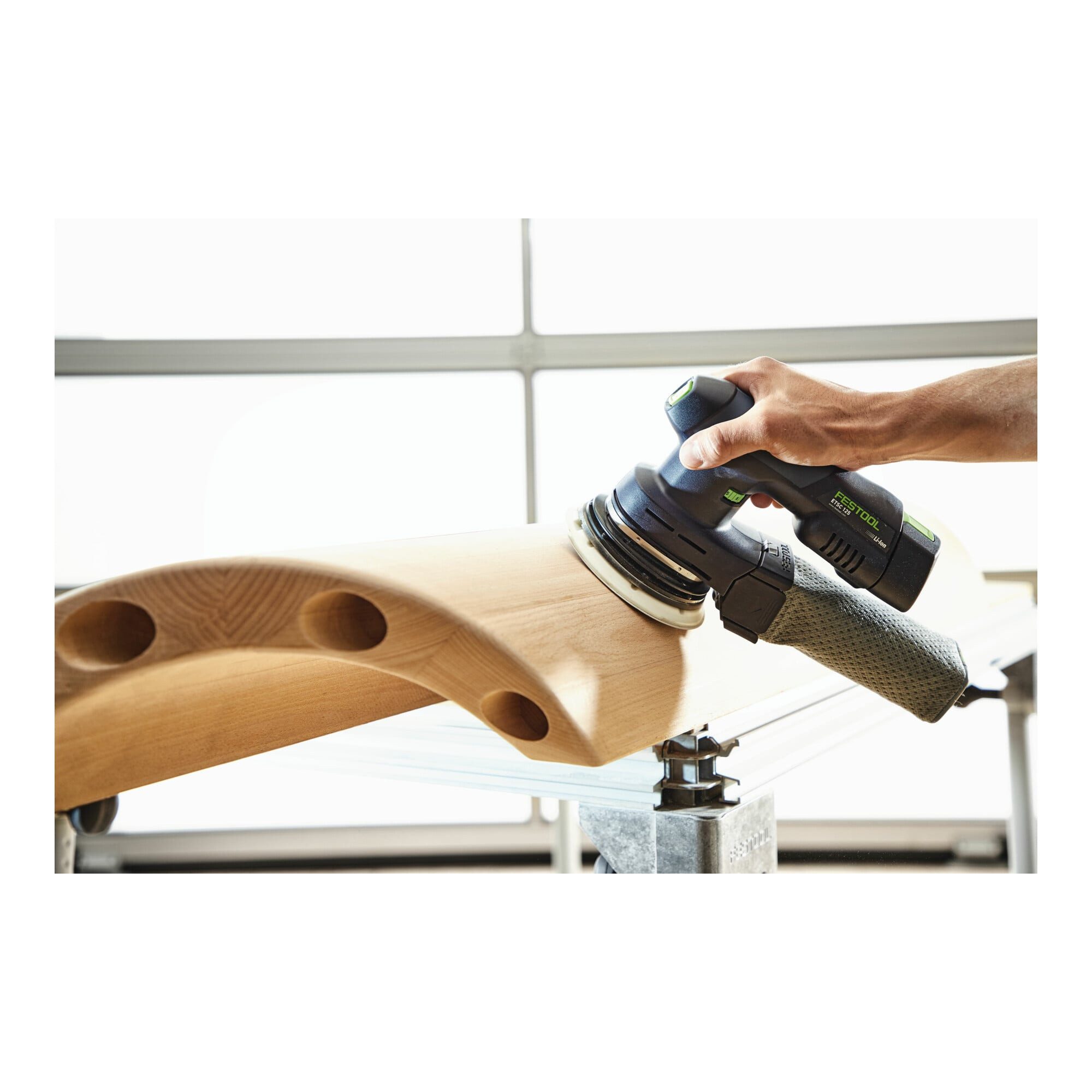 FESTOOL Akku-Exzenterschleifer Festool Akku-Exzenterschleifer ETSC 125-Basic