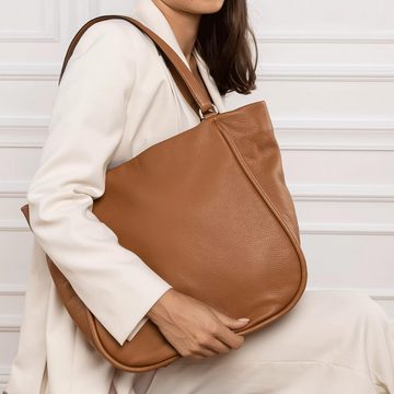 Abro Schultertasche light brown (1-tlg)