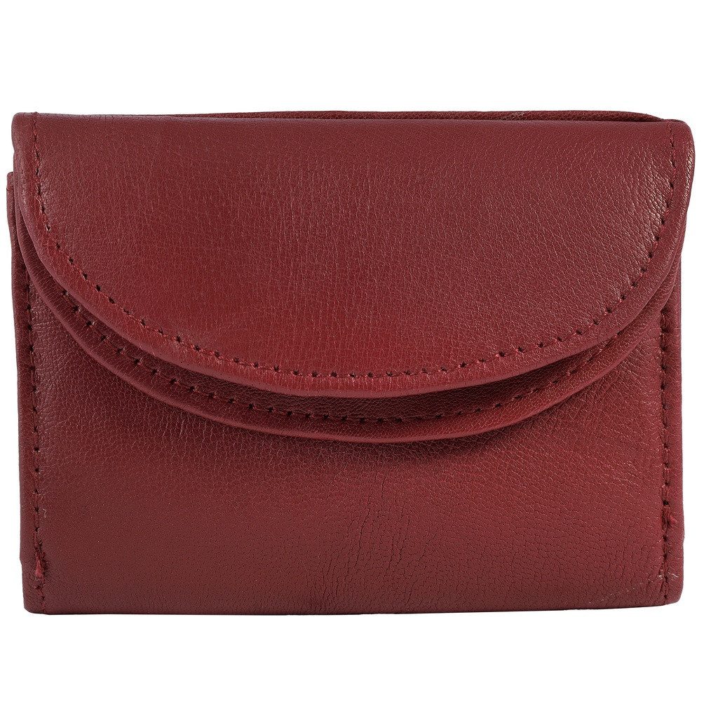STEINMEISTER Geldbörse Karon Lammleder, Querformat, versch. Farben, Minigeldbörse