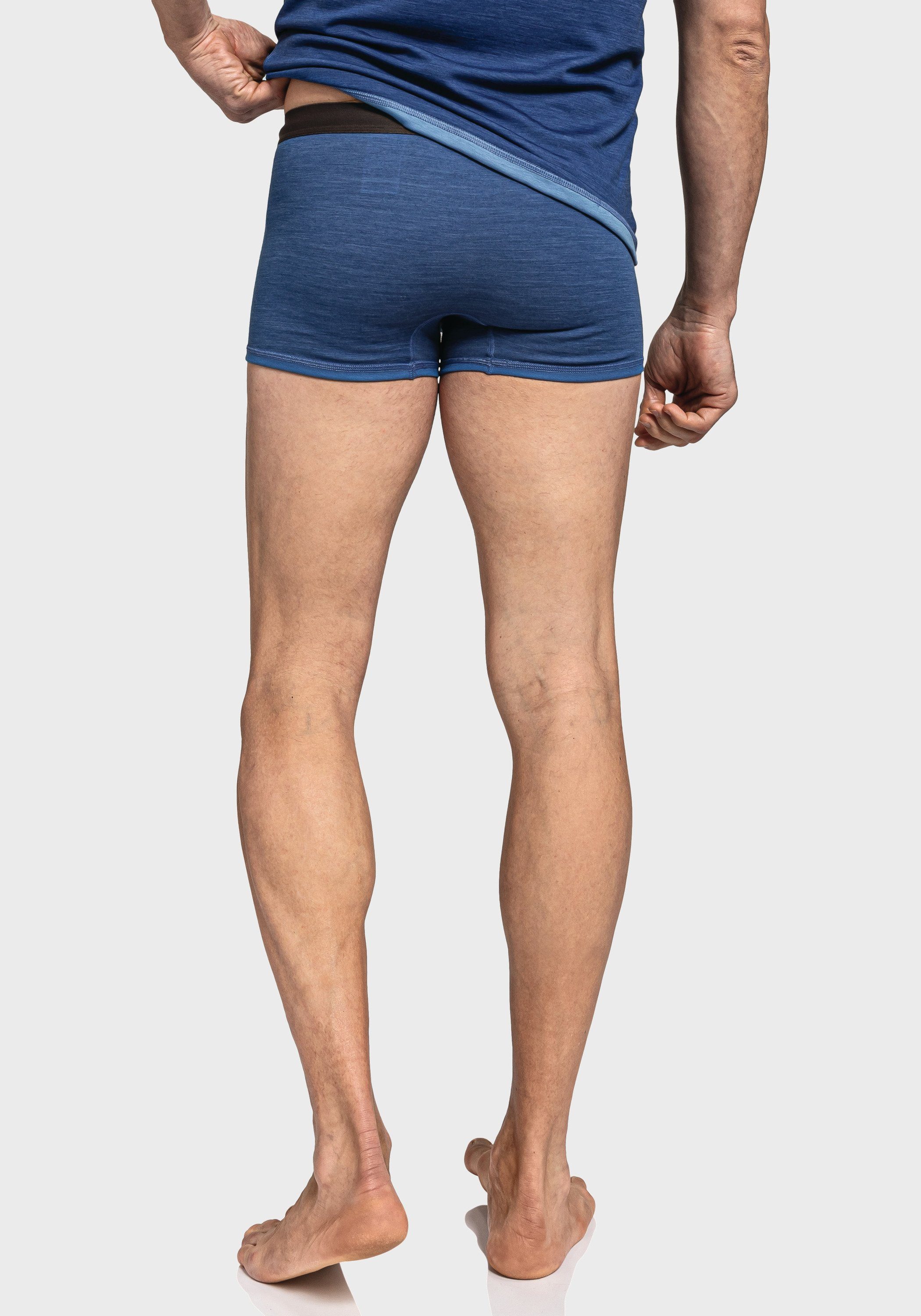 Boxershorts Blau Merino M Funktionshose Schöffel Sport