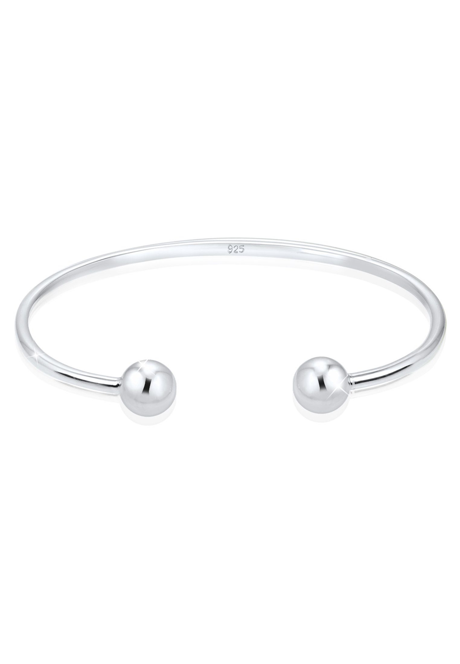 Elli Armreif Kugel Ball Geo Bangle Basic 925 Sterling Silber