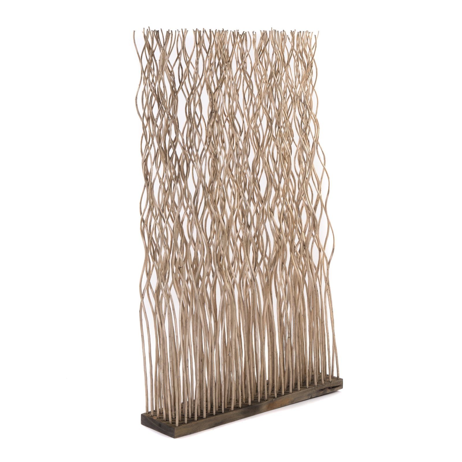 CREEDWOOD Paravent RAUMTEILER "KINKI", Weidenholz, 110x70 cm, Zweige Paravent Sichtschu