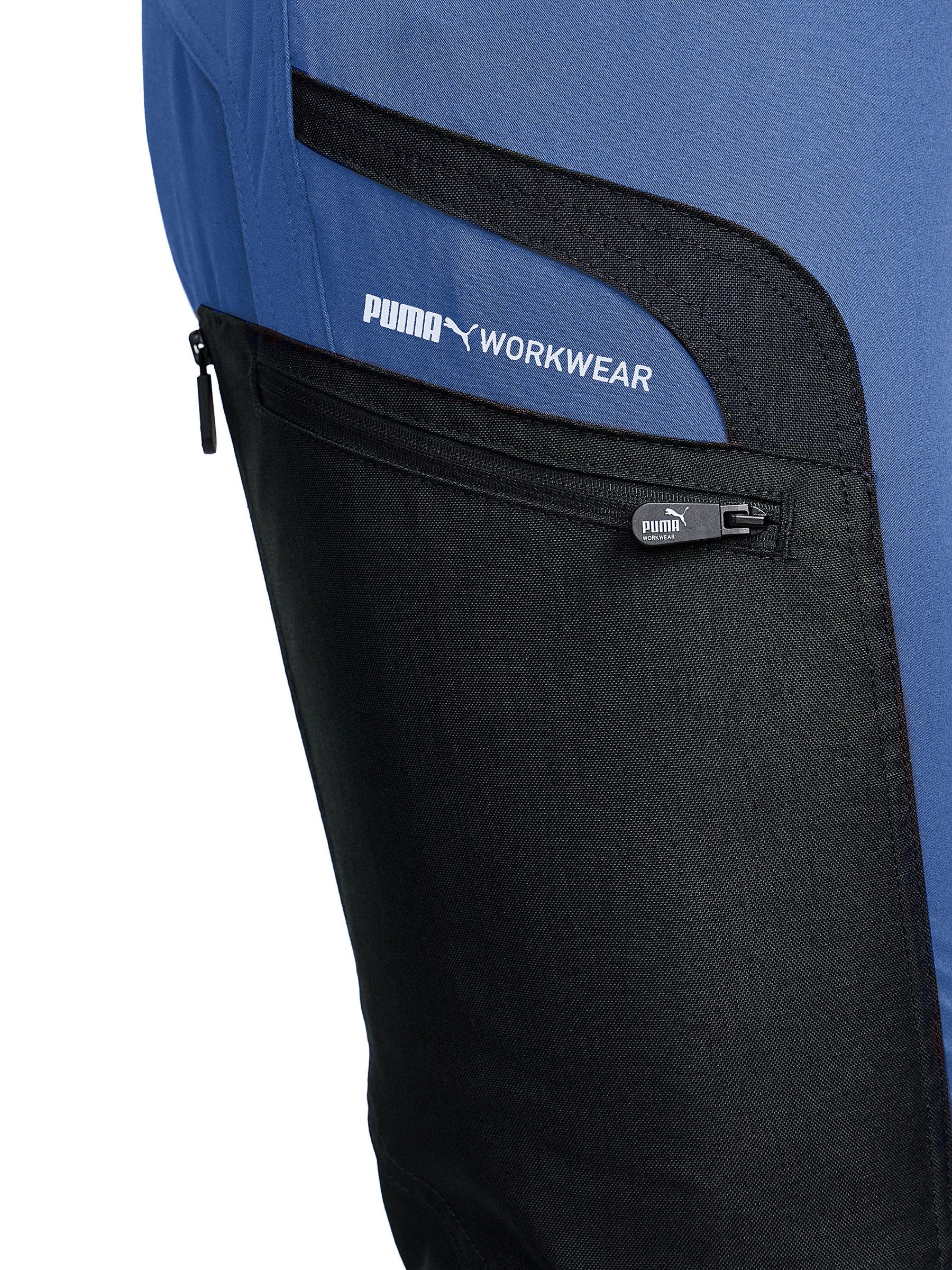 PUMA Workwear Outdoorhose Wanderhose Herren - Outdoor Hosen für Herren, Verstellbare Knopfleiste Verstärktes Nylon für Langlebigkeit - 4-Wege-Stretch - Atmungsaktiv