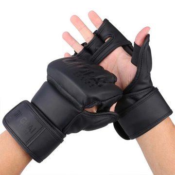 Welikera Trainingshandschuhe Boxhandschuhe, Verdickter Handgelenkschutz 42cm 5 Finger Schutz