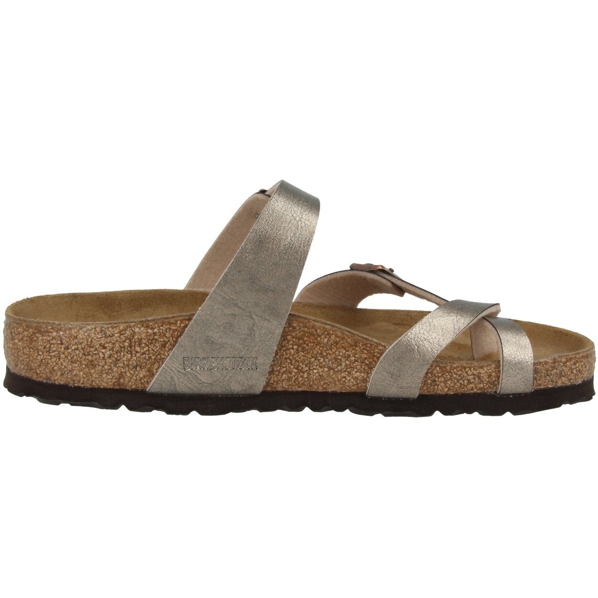 Birkenstock Mayari Birko-Flor Normal Damen Pantolette Hausschuhe, Sandaletten, Mules, Pantoffeln, Slipper