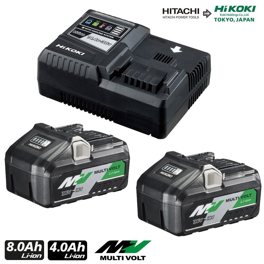 HiKOKI Hikoki Booster Pack 8Ah Multivolt B-Akku (UC18YSL3WFZ) Akku 8000 mAh