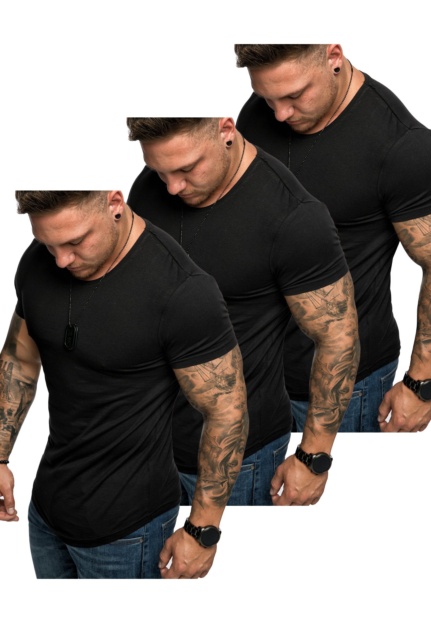 Amaci&Sons T-Shirt 3. TACOMA 3er-Pack T-Shirts günstig online kaufen
