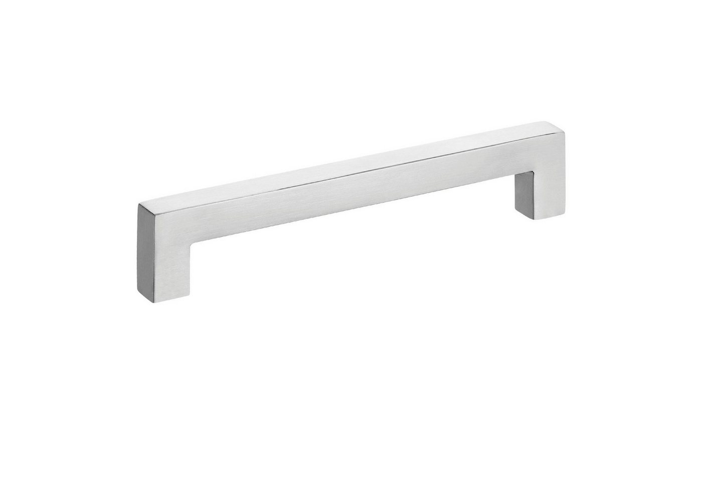 SO-TECH® Möbelgriff FormLine EDGE, echt Edelstahl, Lochabstand 160 mm (1-St), Länge 175 mm, Höhe 35 mm, 1 Stück inkl. Schrauben